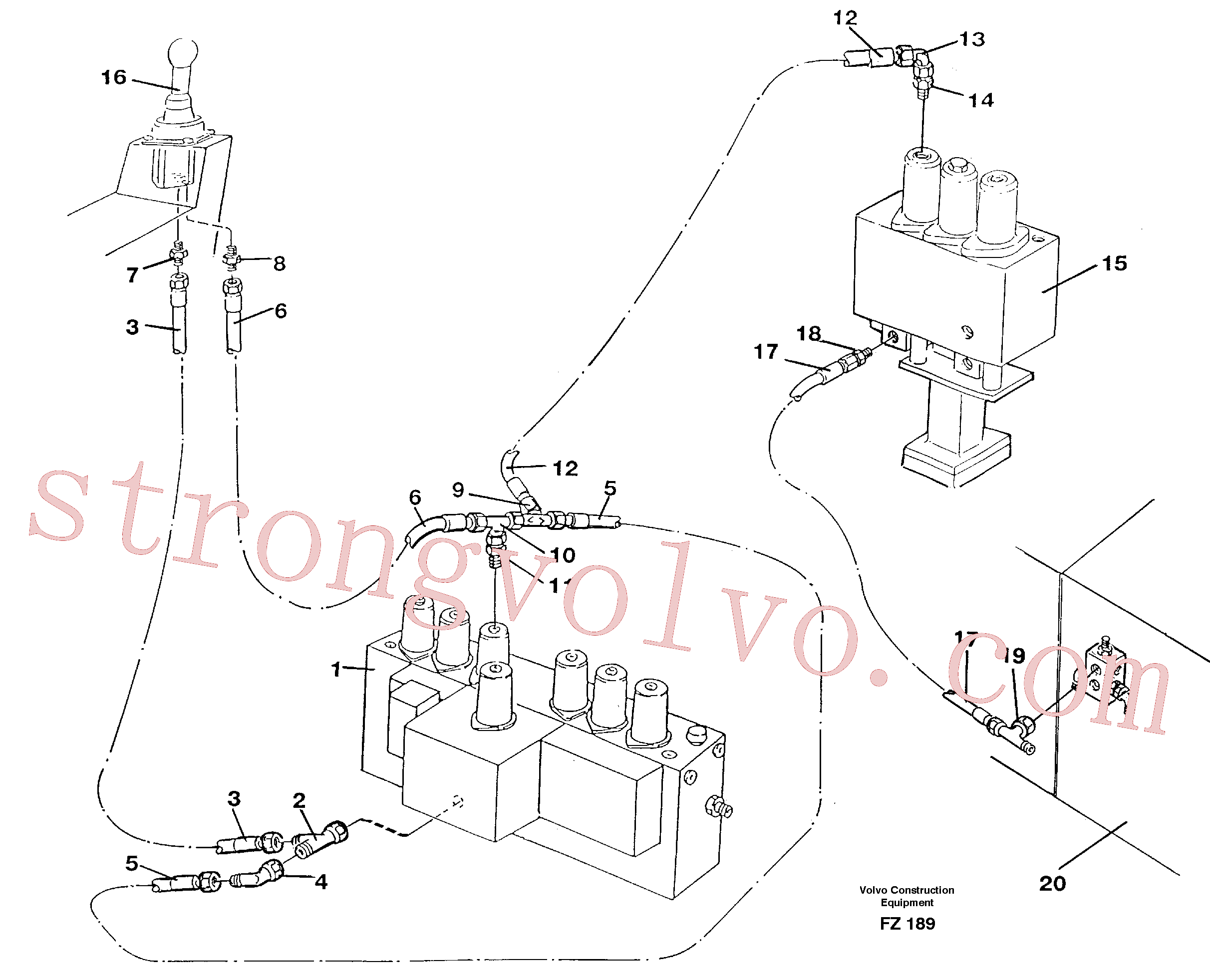 VOE14341570 Volvo(FZ189 Montagem)