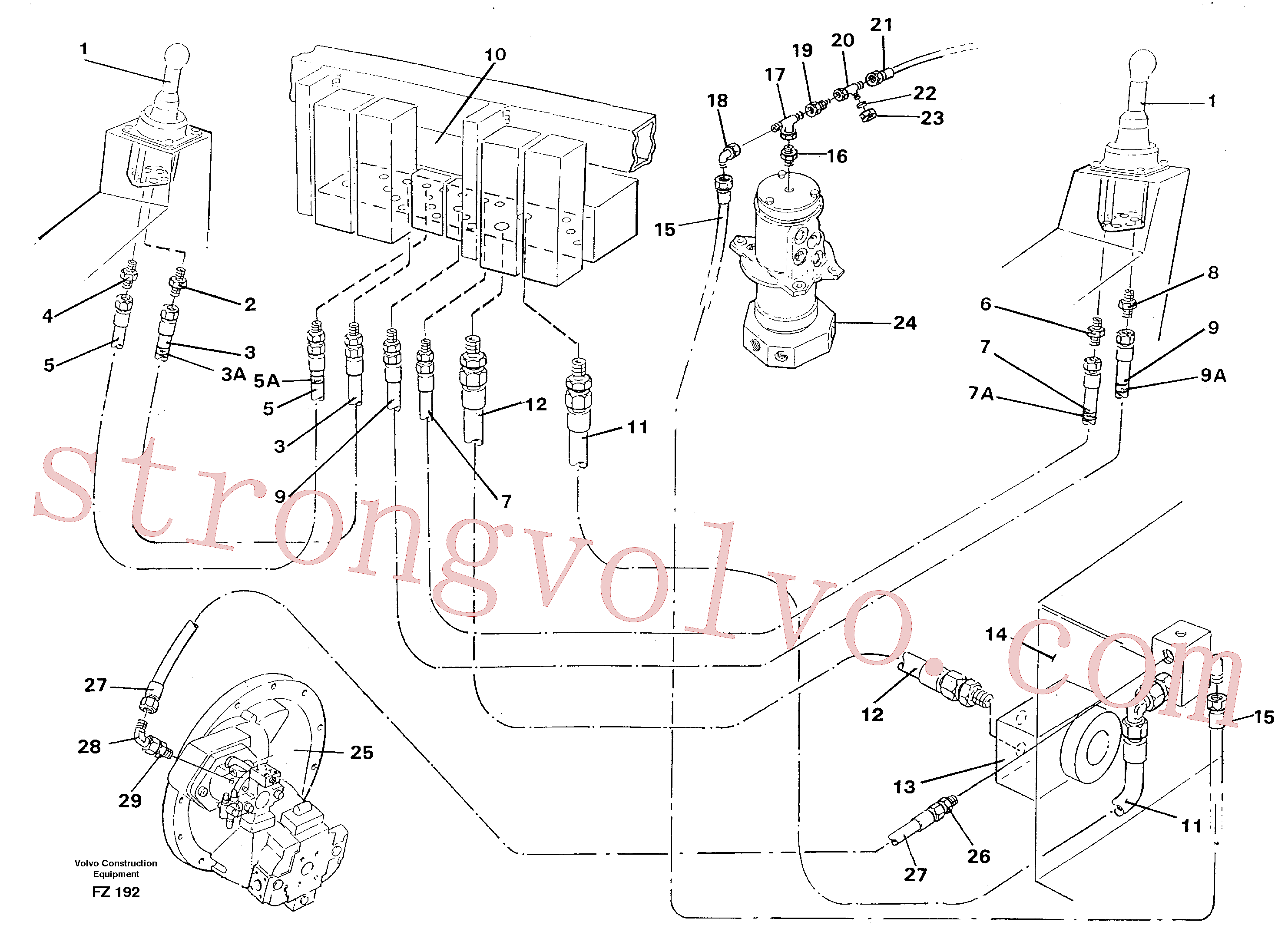 VOE14245624 Volvo(FZ192 Montagem)