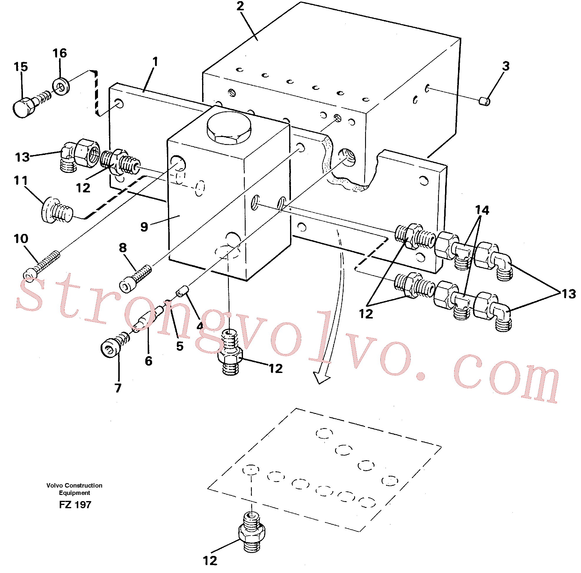 VOE14261203 Volvo(FZ197 Montagem)