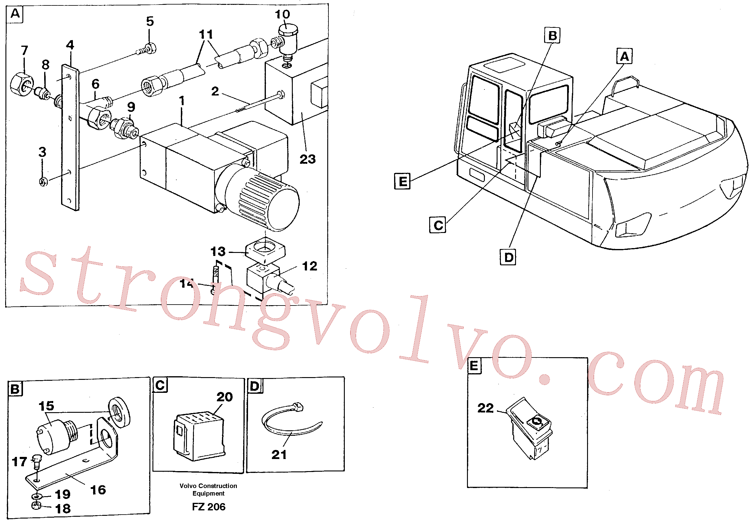 VOE14260464 Volvo(FZ206 Montagem)