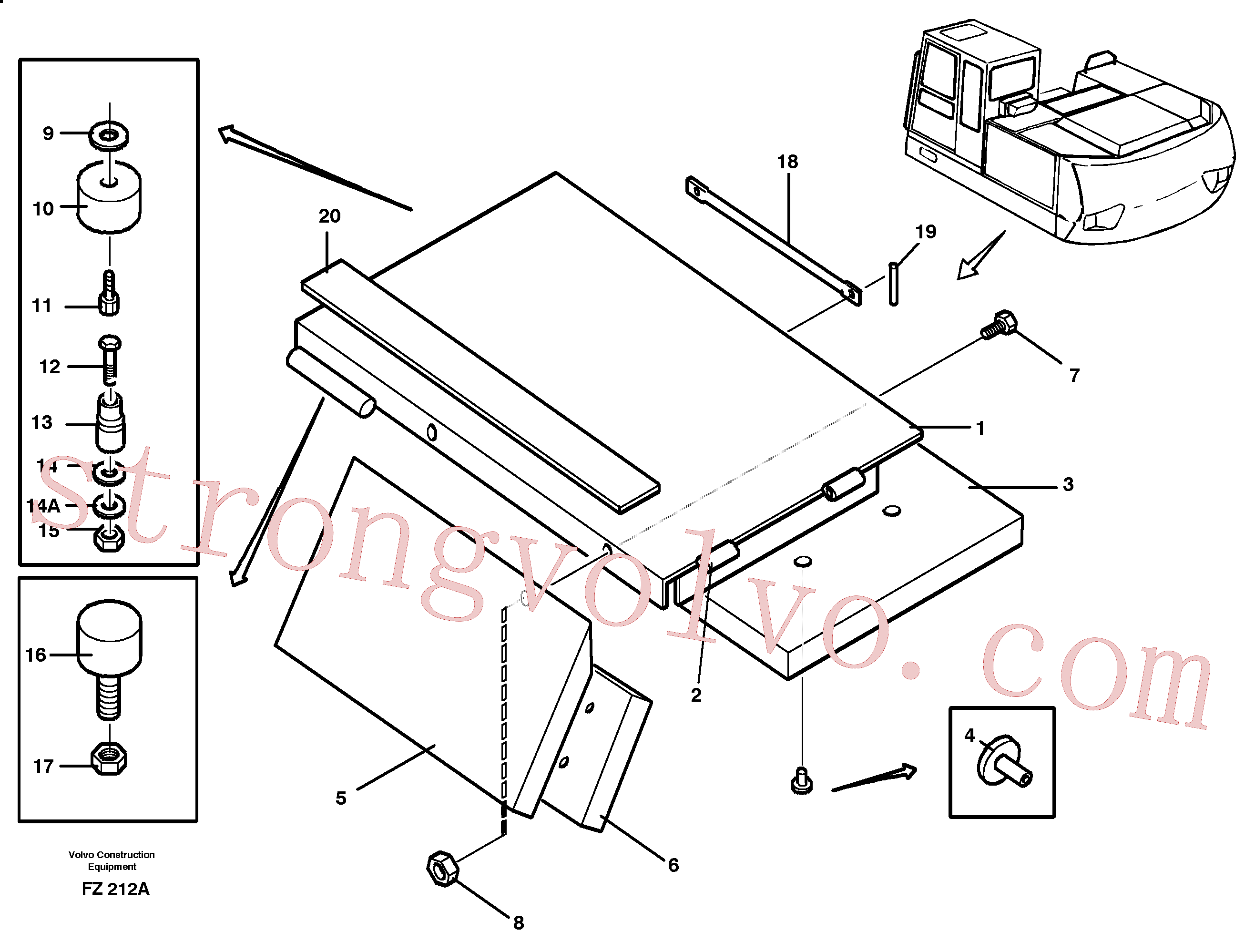 VOE14250291 Volvo(FZ212A Montagem)