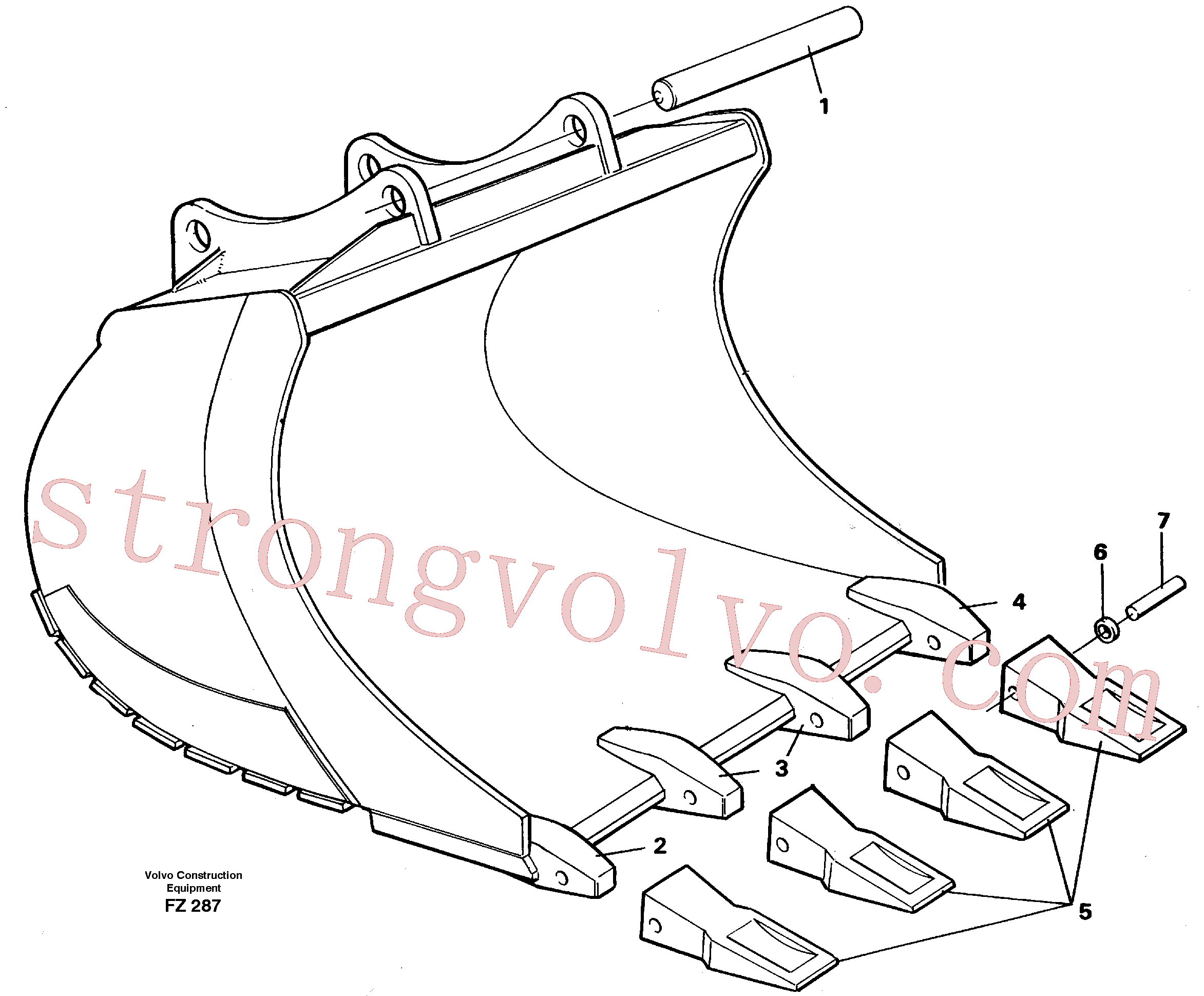 VOE14055595 Volvo(FZ287 Montagem)