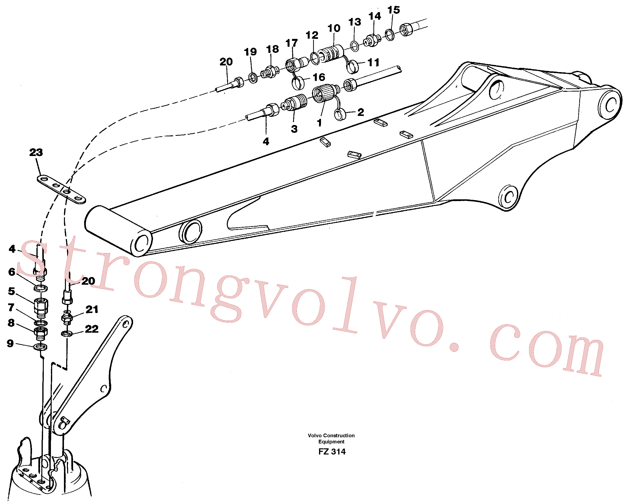 VOE14211648 Volvo(FZ314 Montagem)