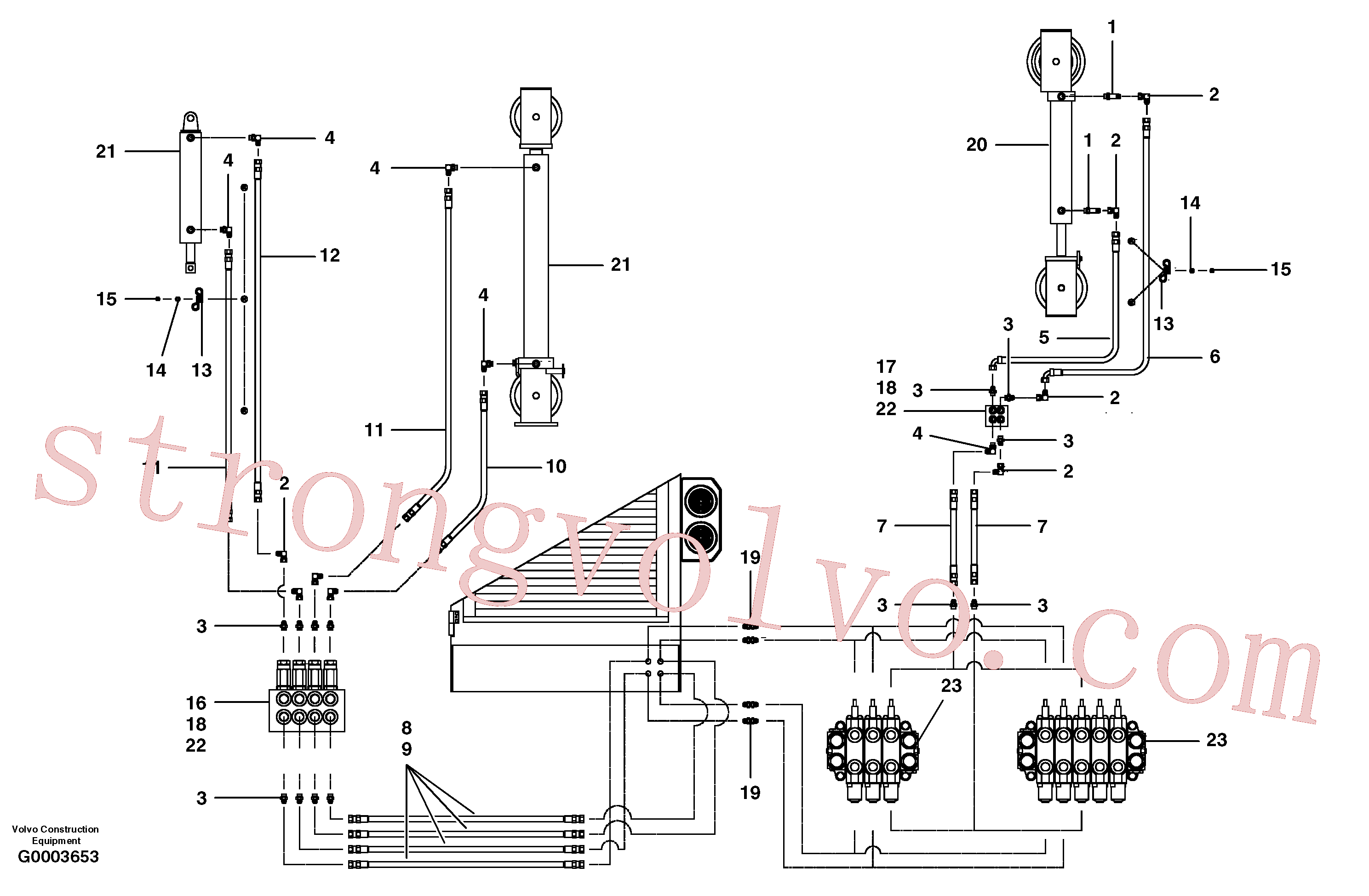 CH50A-0508ZI Volvo(G0003653 Montagem)