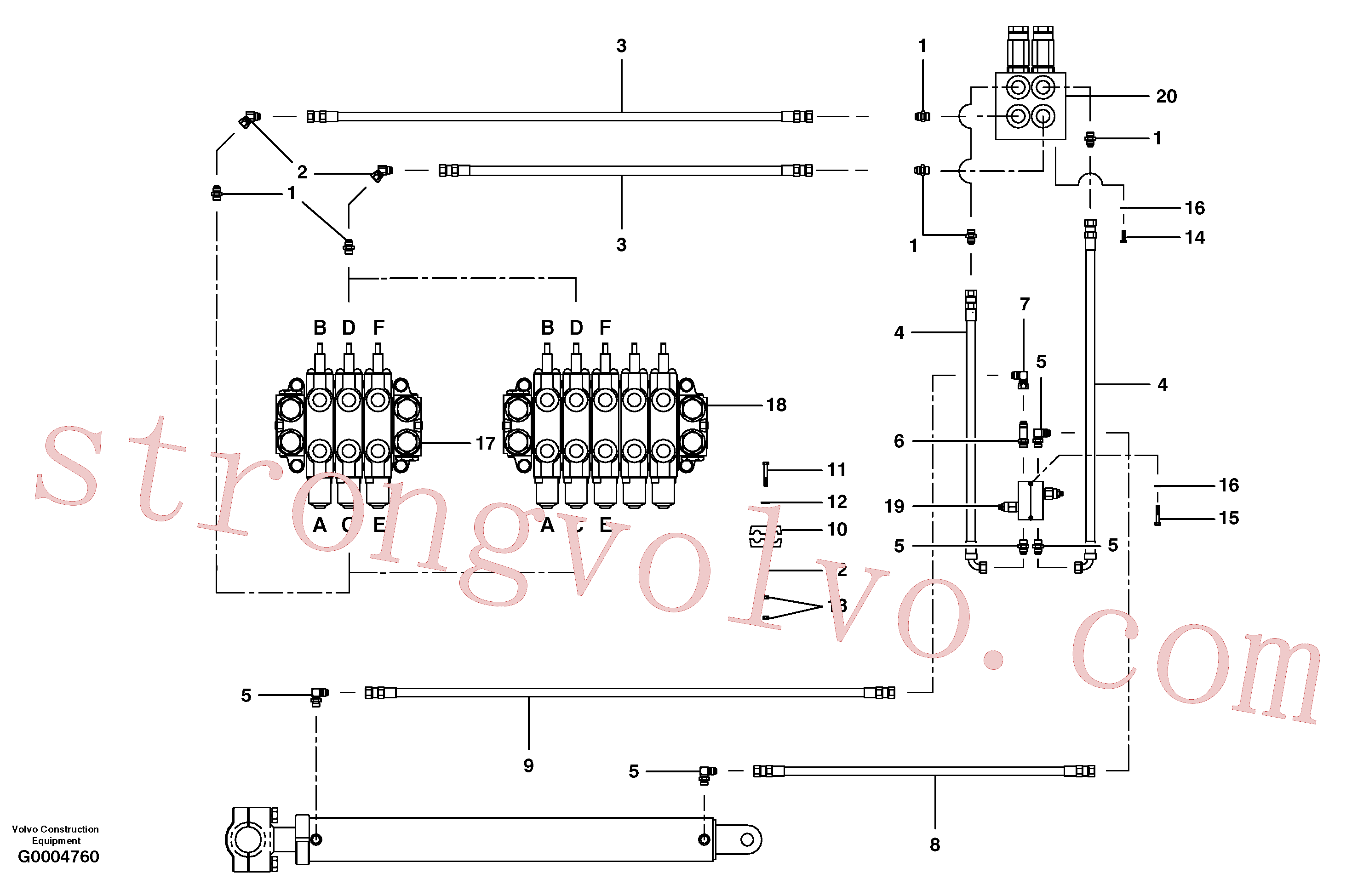 CH50A-0508ZI Volvo(G0004760 Montagem)
