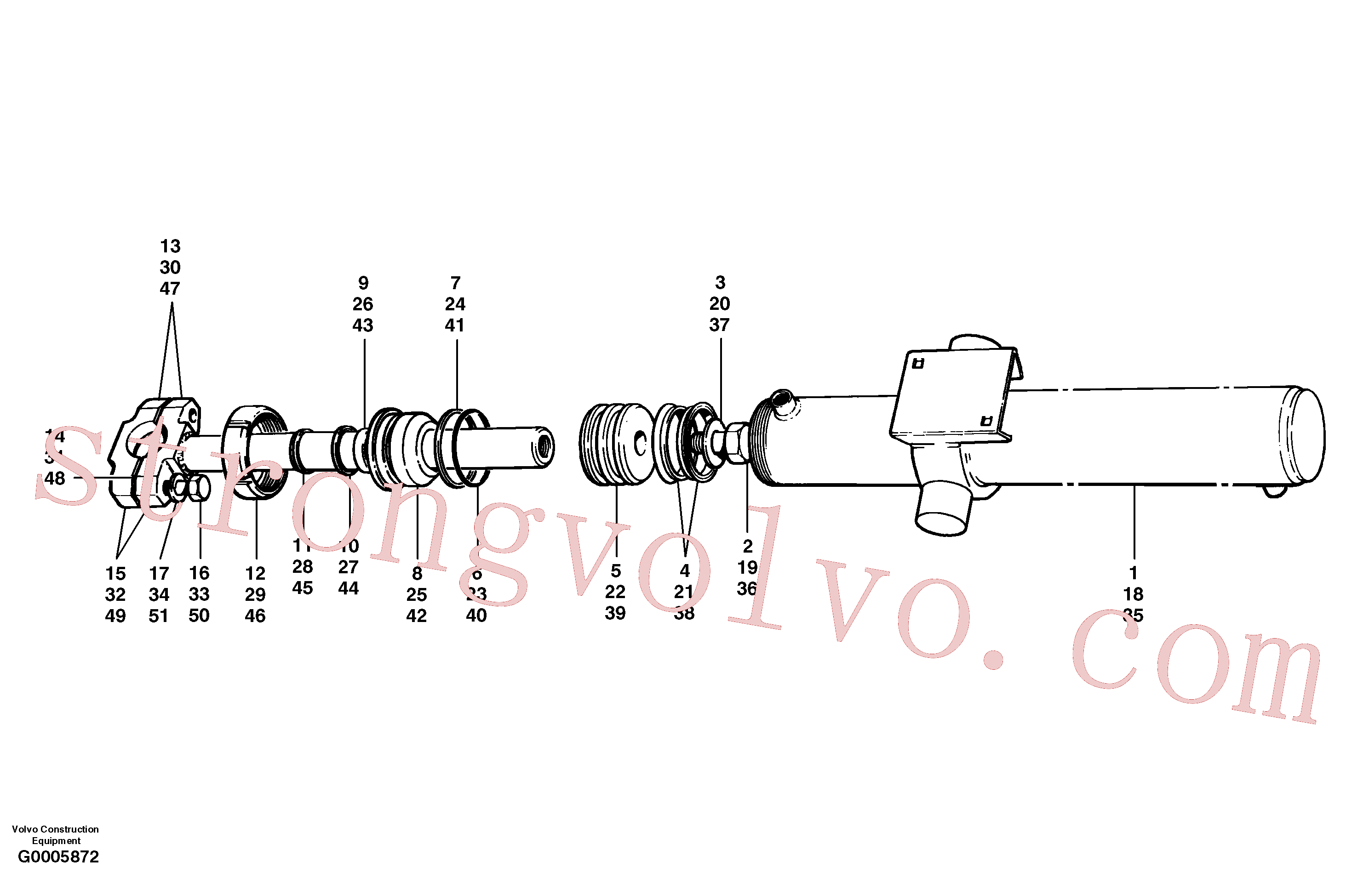 Volvo Montagem VOE12724224 Wiper Acessórios
