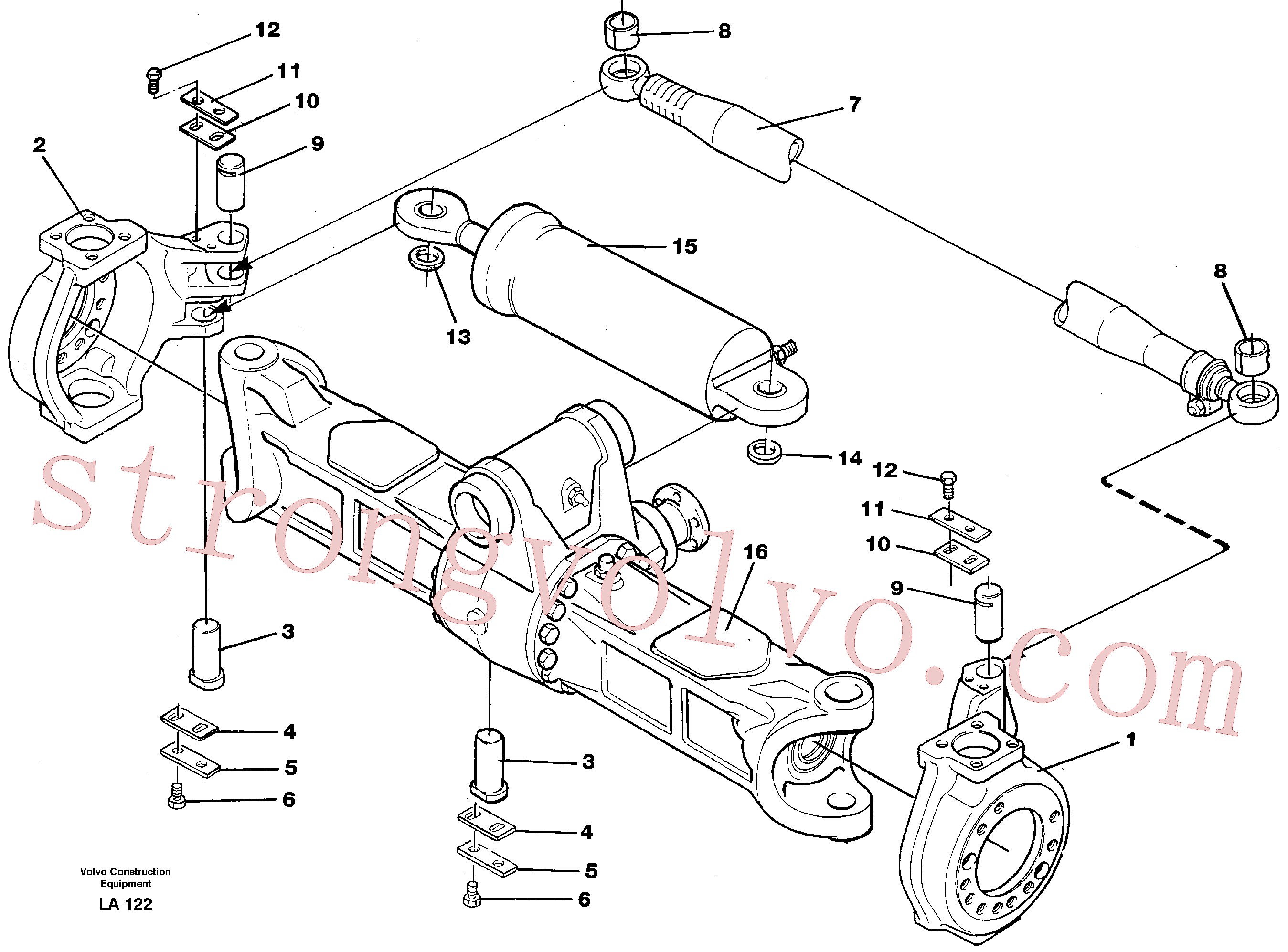 Volvo Montagem VOE14214294 Parafuso Acessórios