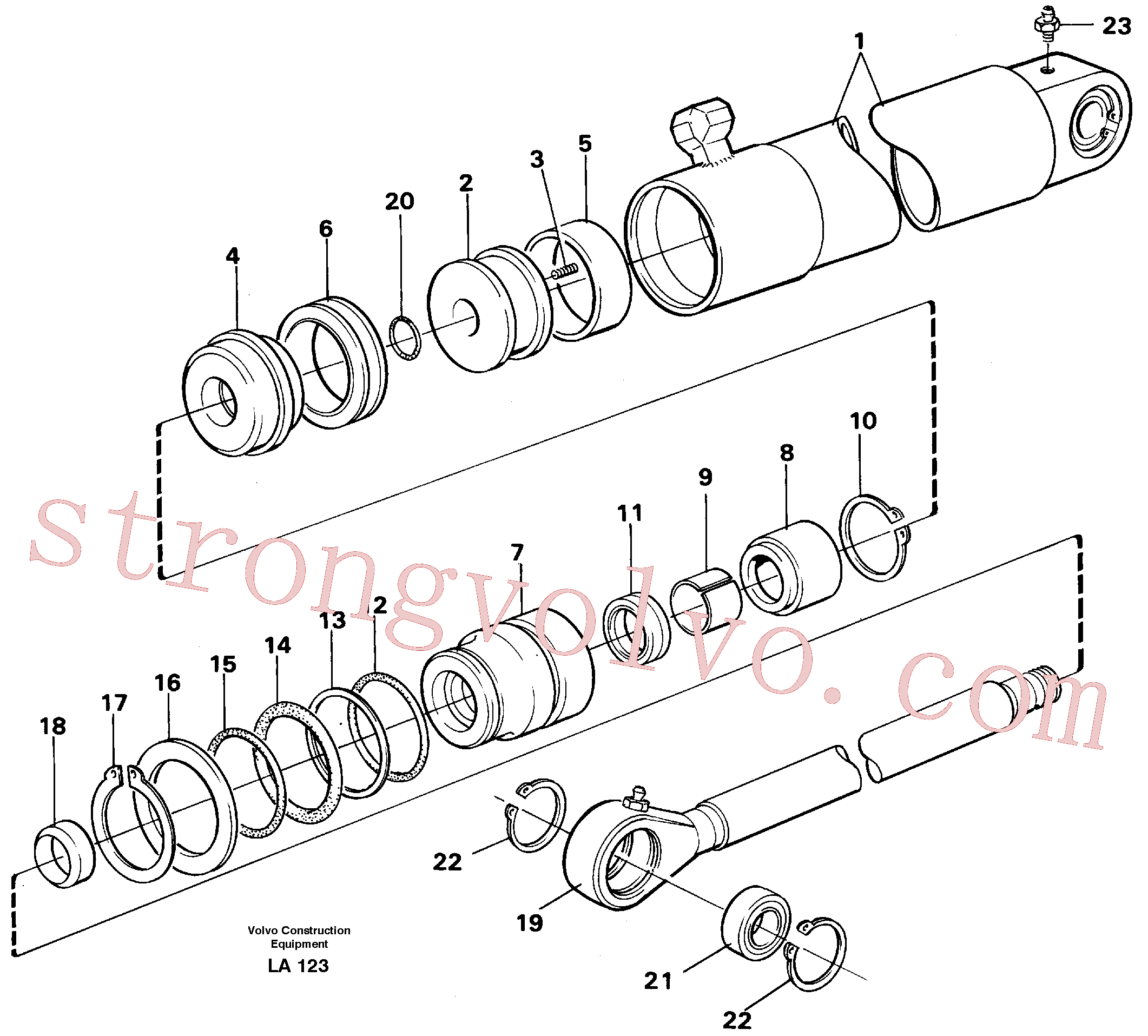 CH19B-218 Volvo(LA123 Montagem)