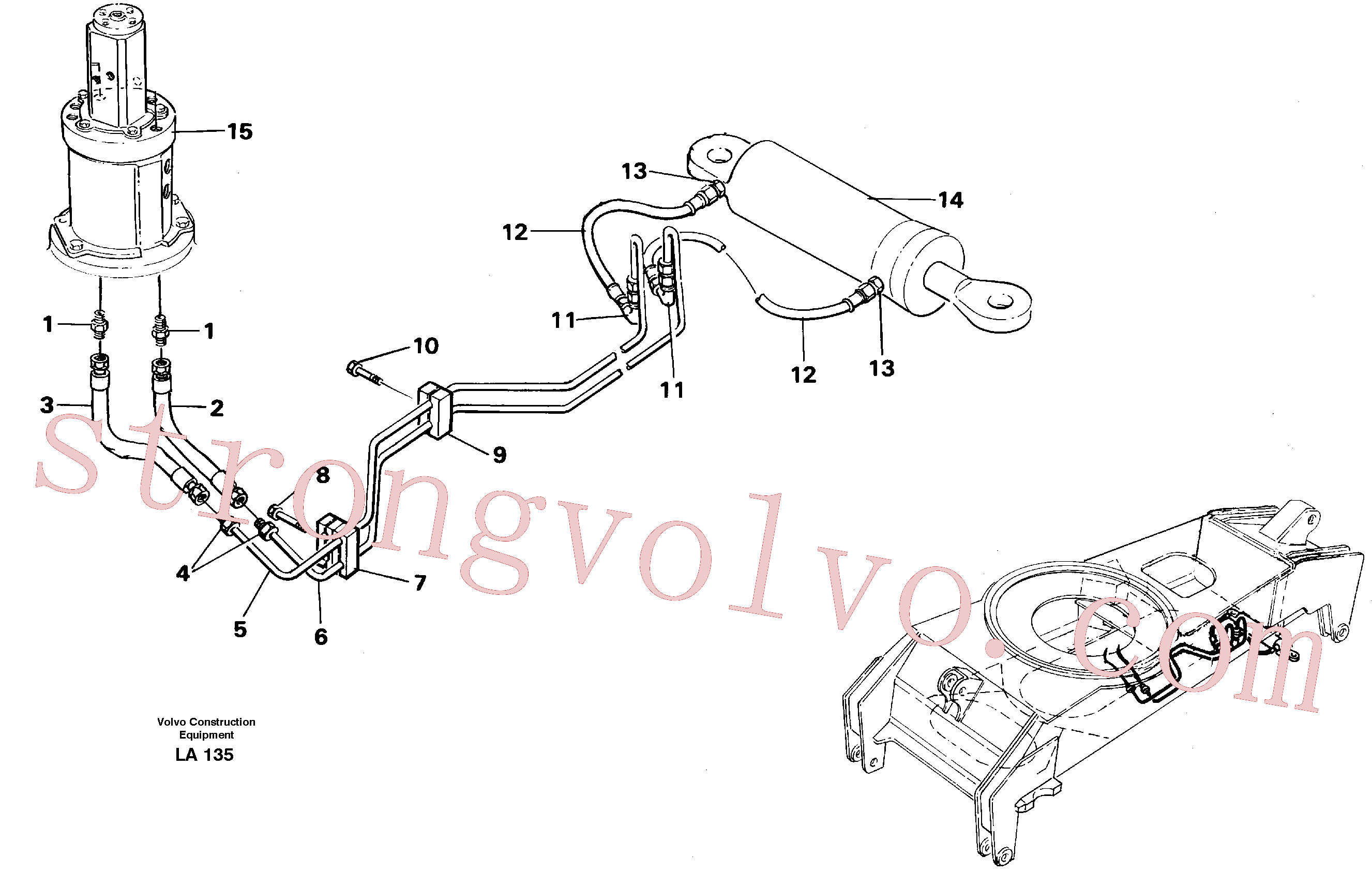 VOE14012502 Volvo(LA135 Montagem)