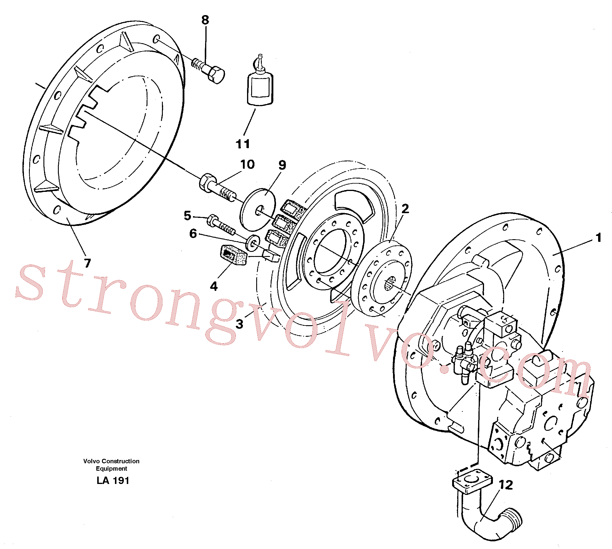 VOE14268100 Volvo(LA191 Montagem)
