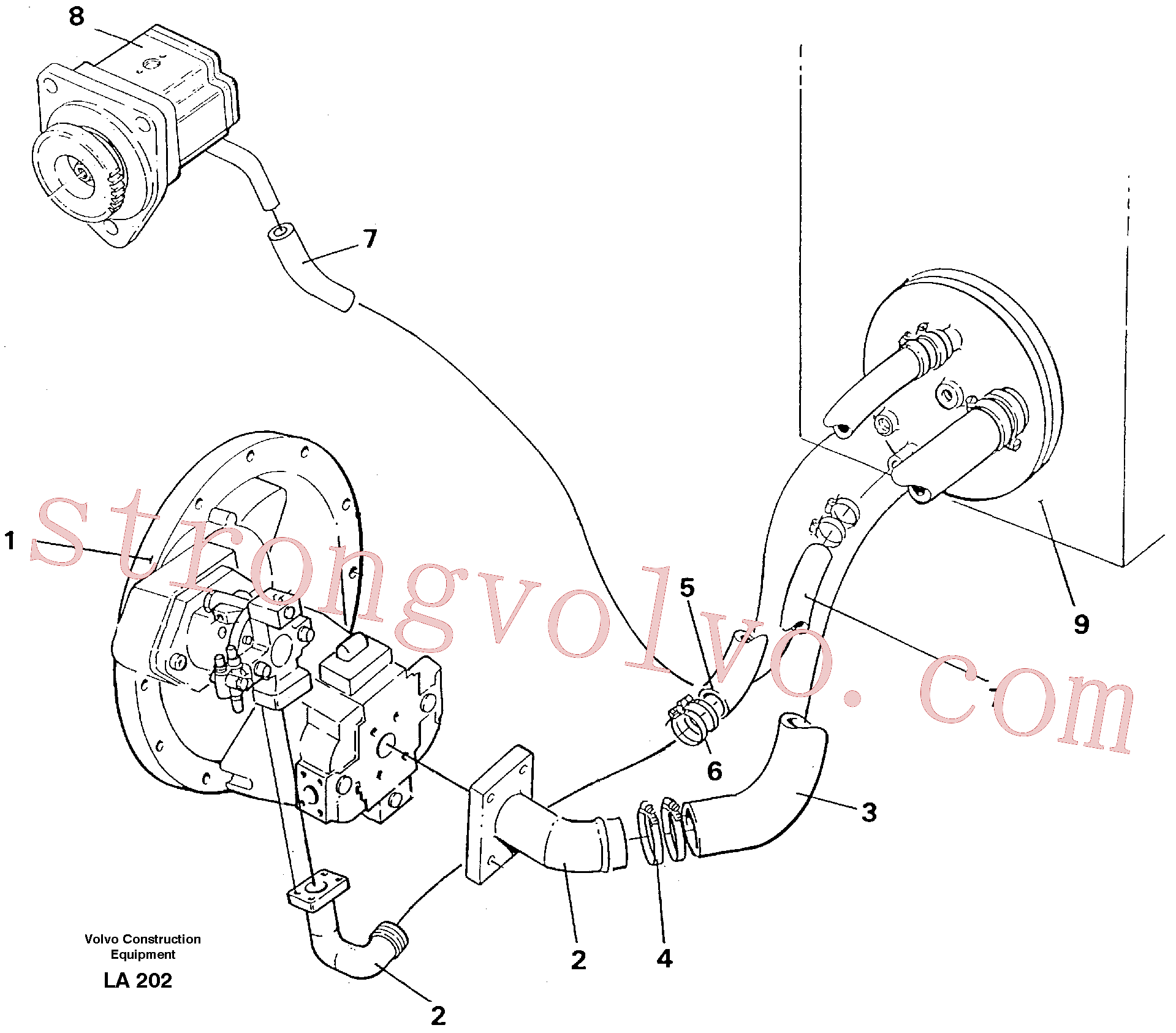 VOE14053036 Volvo(LA202 Montagem)