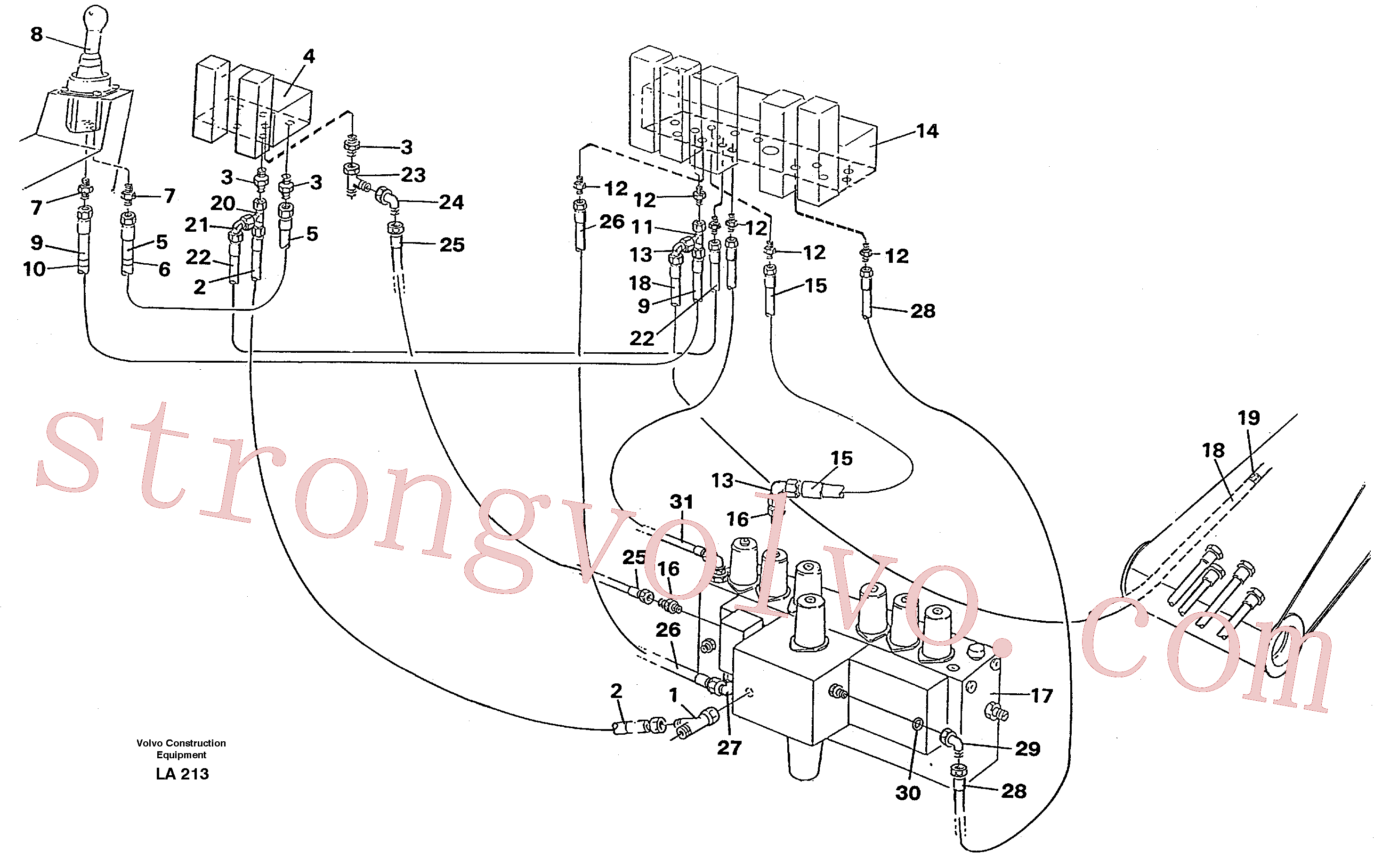 VOE14263254 Volvo(LA213 Montagem)