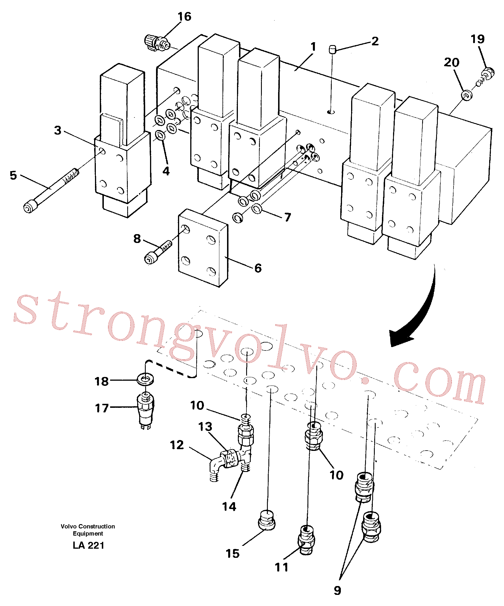 VOE14214715 Volvo(LA221 Montagem)