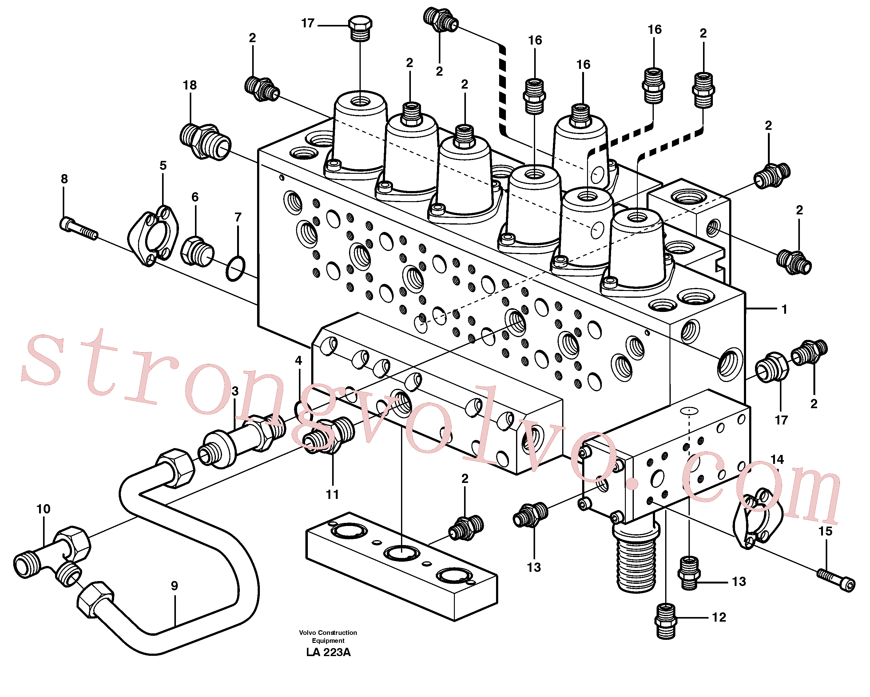 VOE14267396 Volvo(LA223A Montagem)