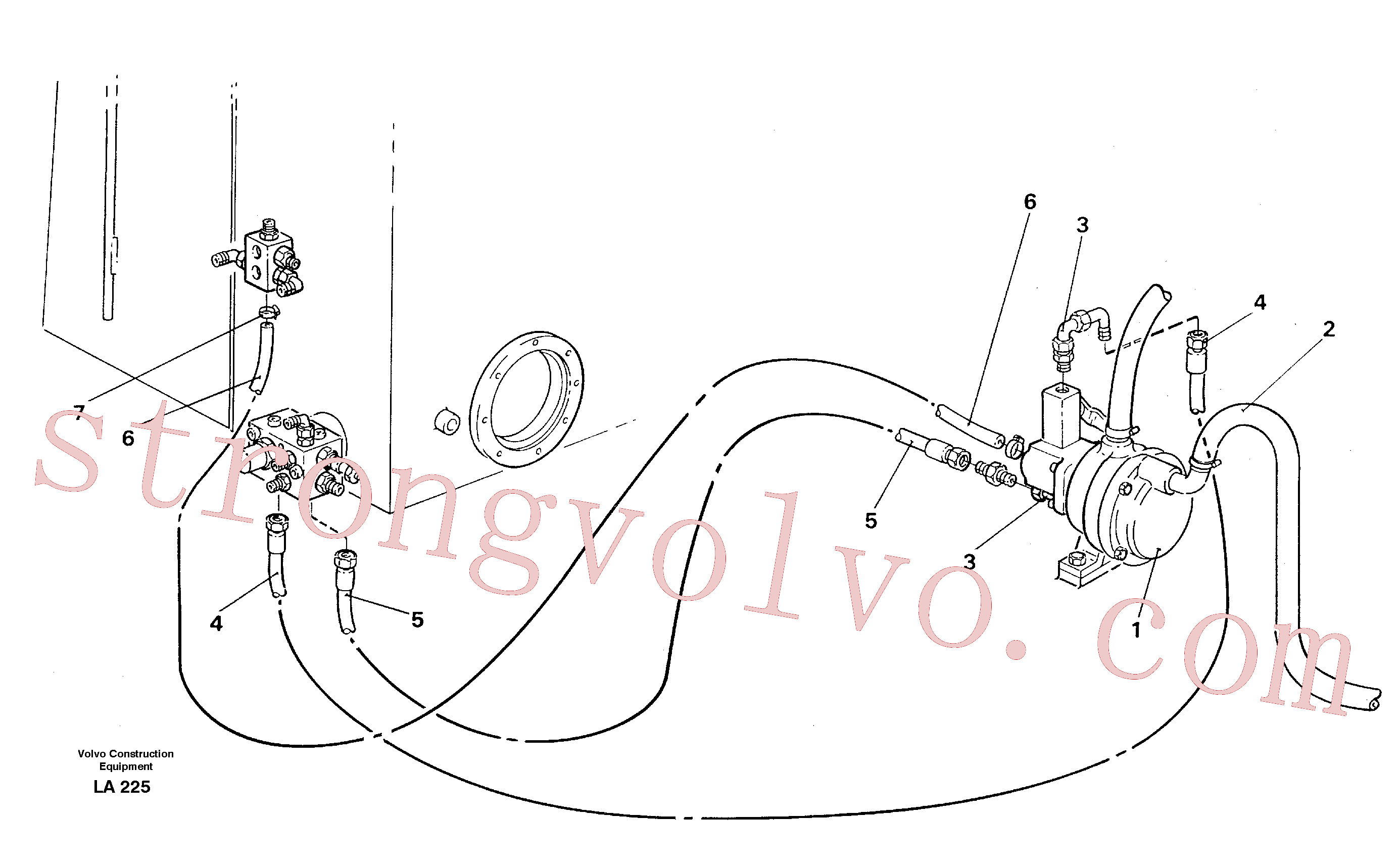 VOE14014145 Volvo(LA225 Montagem)