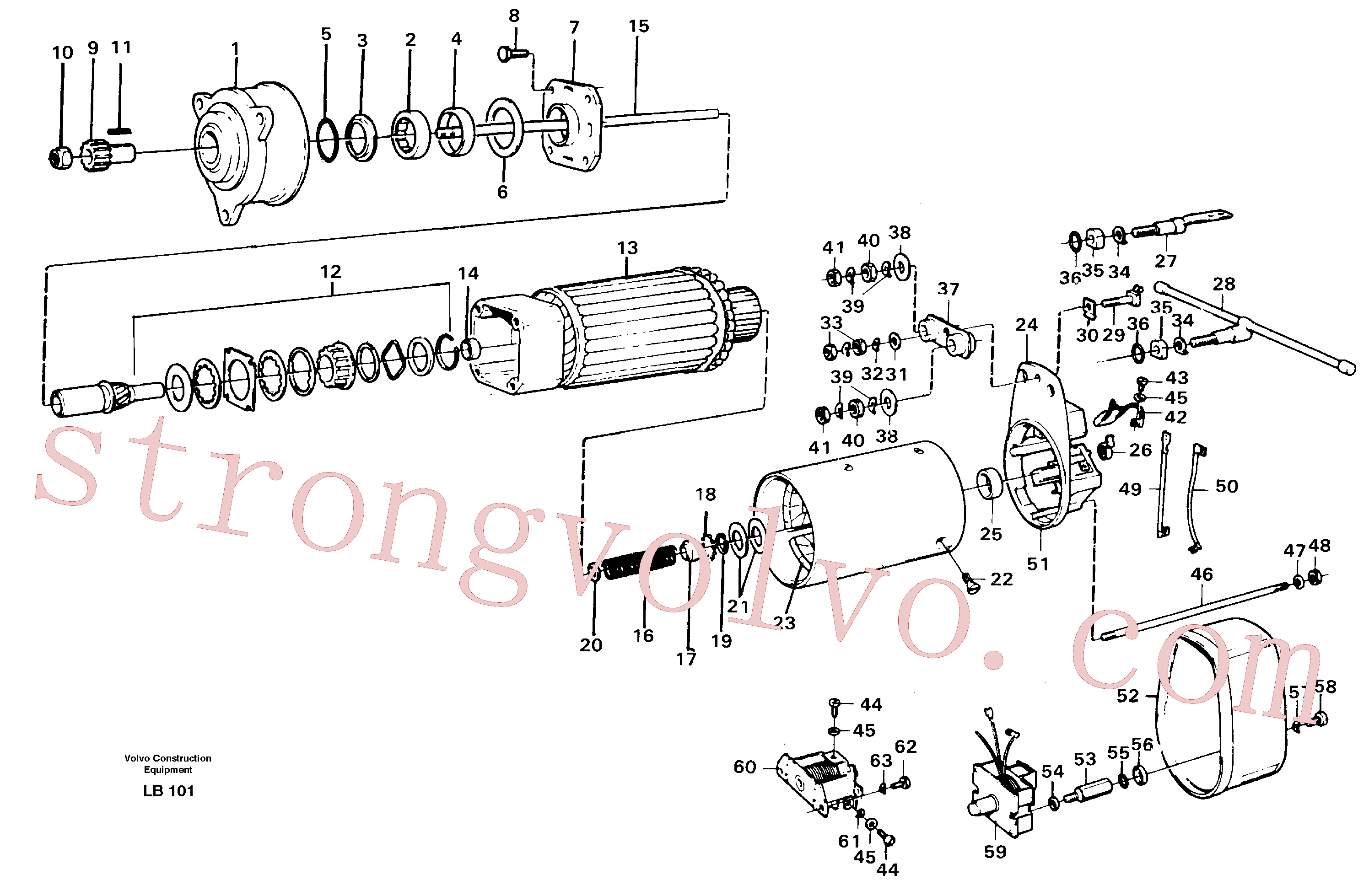 Atacado VOE956094 Parafuso phillips Volvo escavadeira