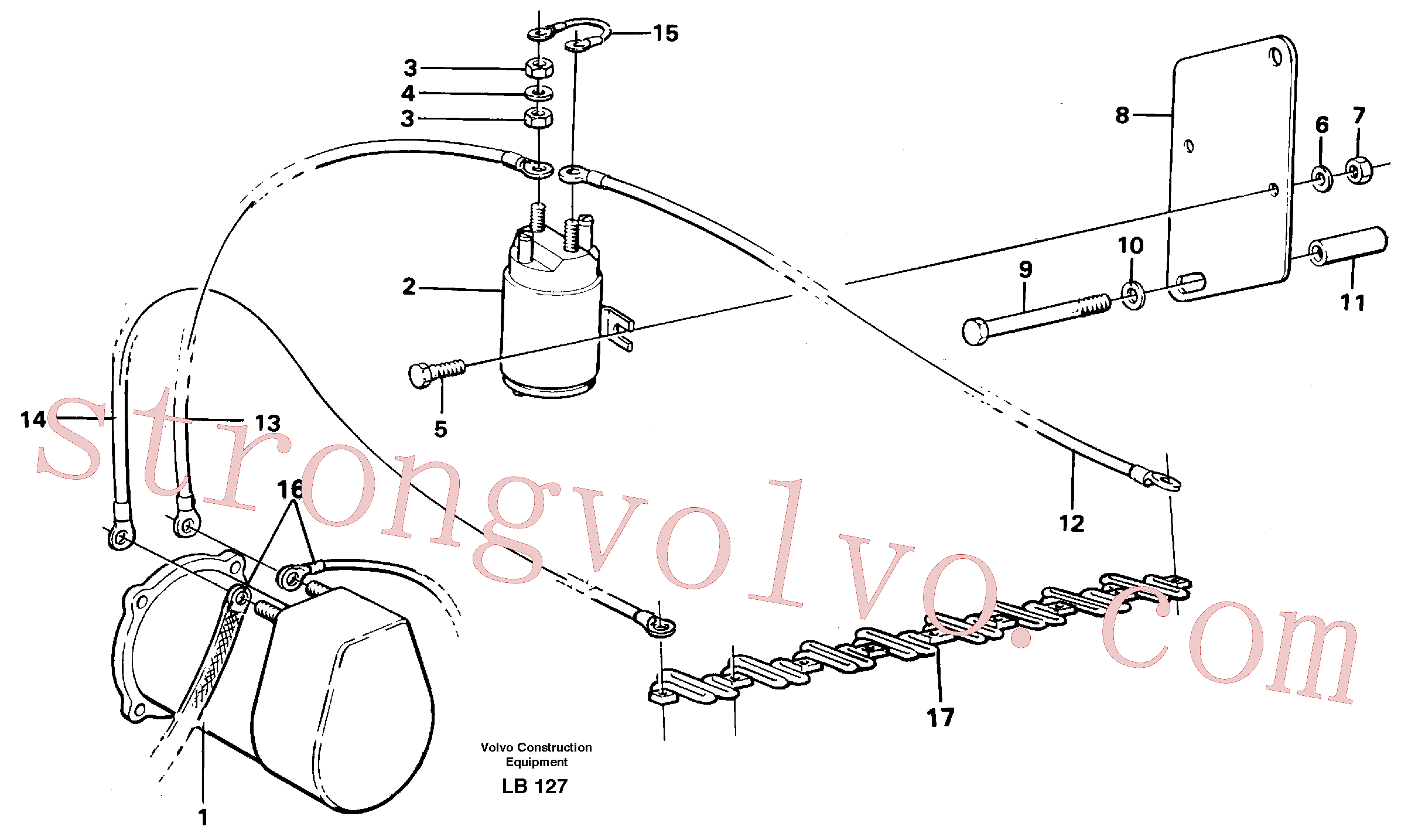 VOE955244 Volvo(LB127 Montagem)