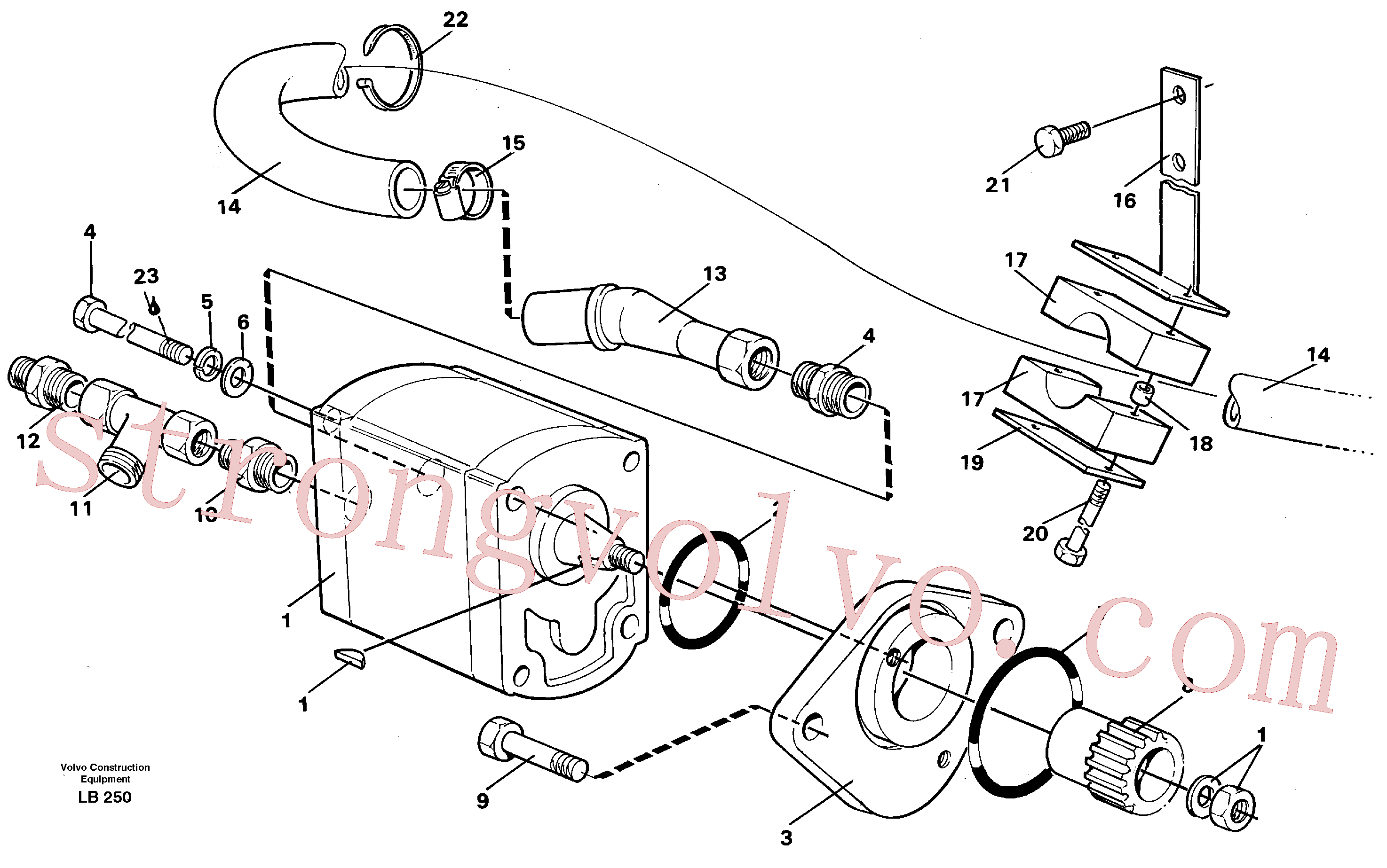 VOE14014886 Volvo(LB250 Montagem)