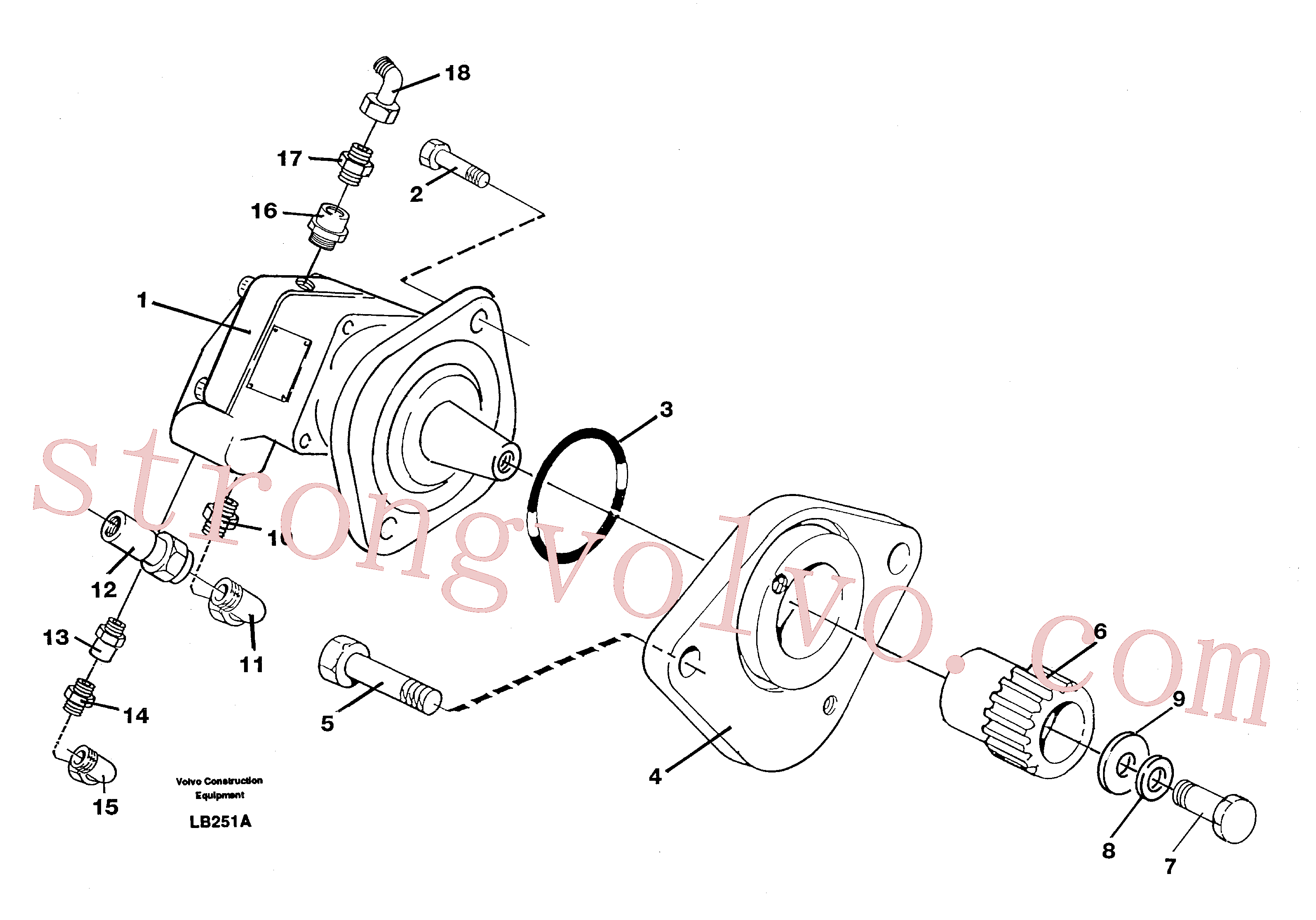 VOE14012513 Volvo(LB251A Montagem)