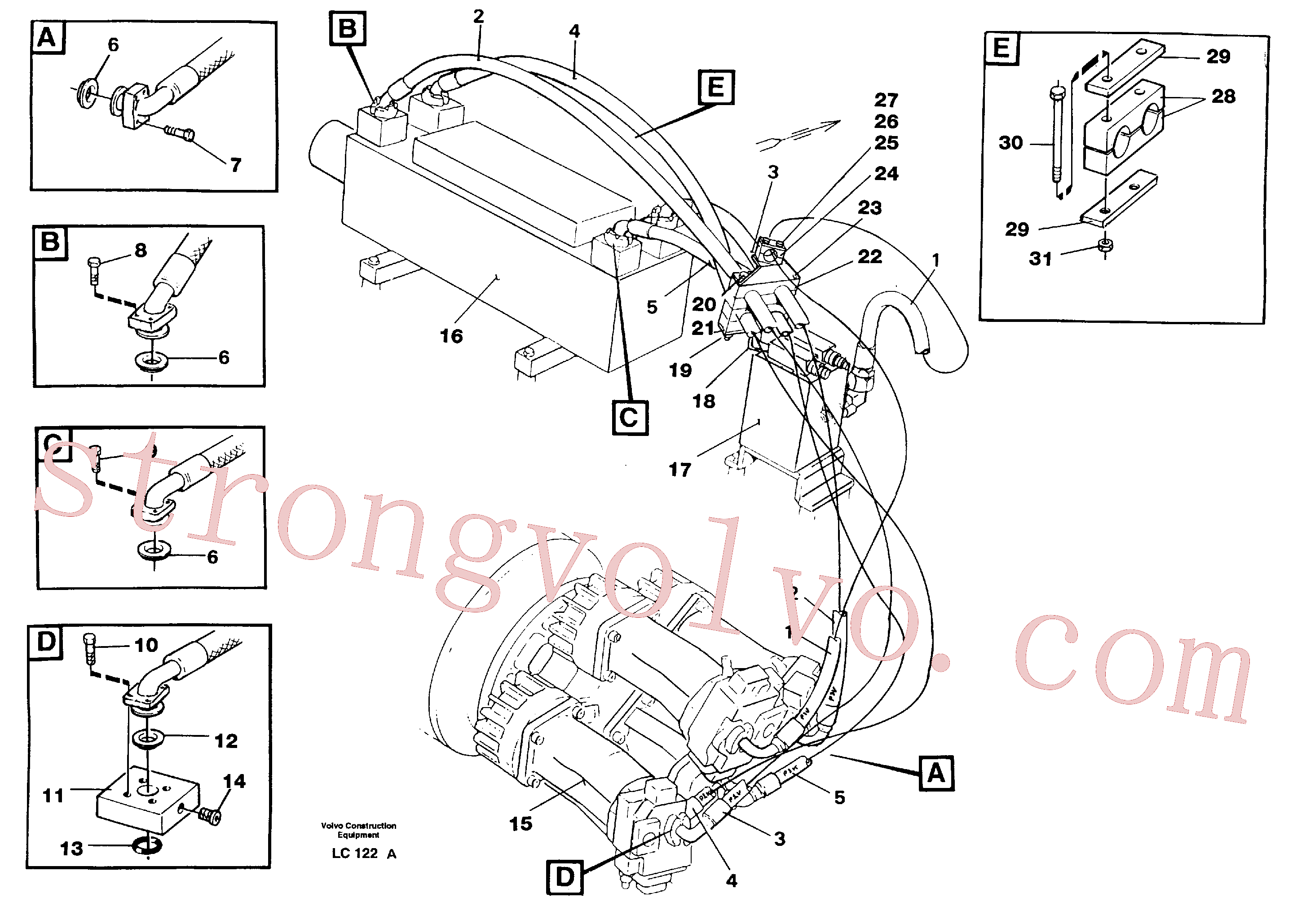 VOE14053962 Volvo(LC122A Montagem)