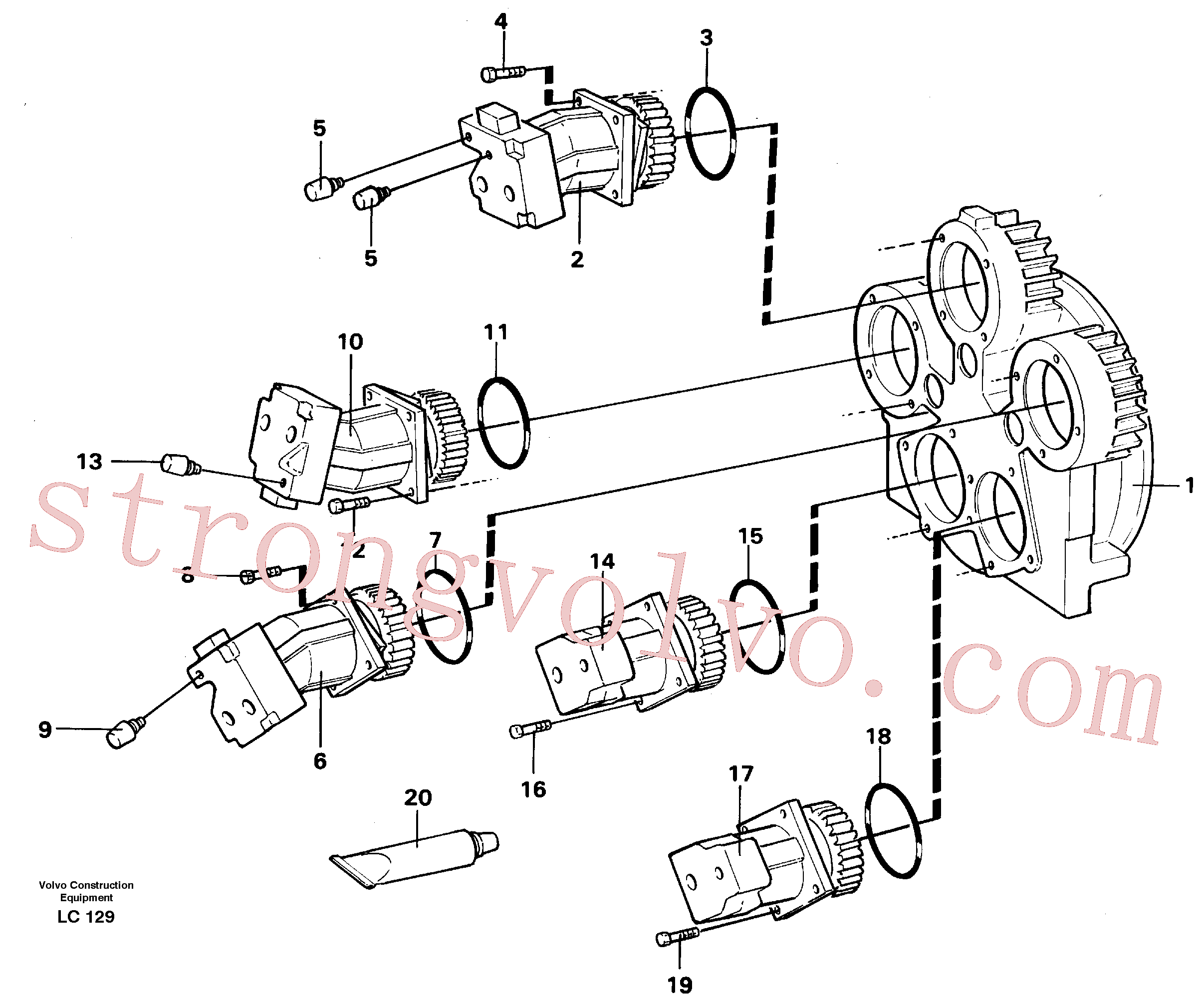 VOE15184094 Volvo(LC129 Montagem)