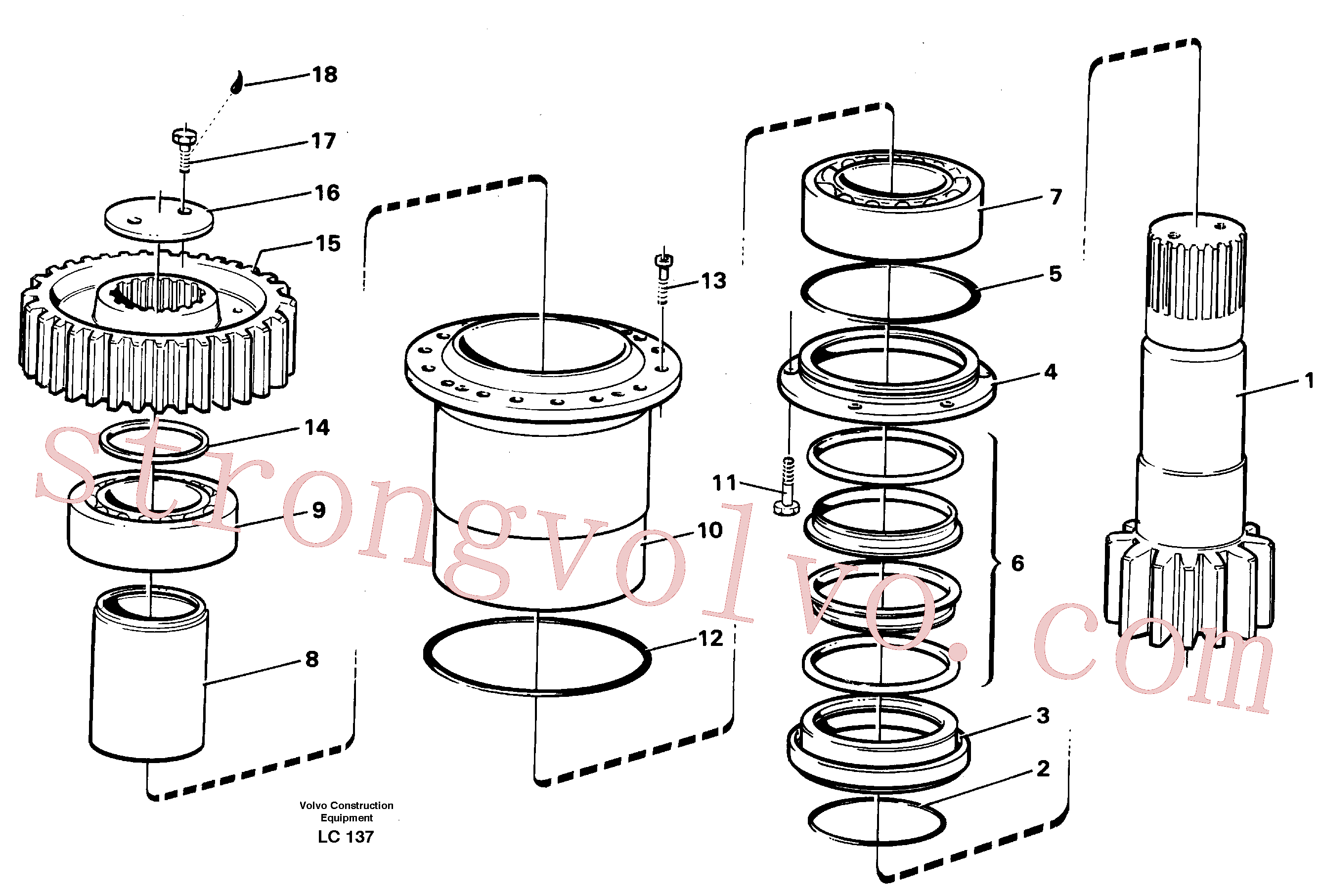 VOE14023114 Volvo(LC137 Montagem)
