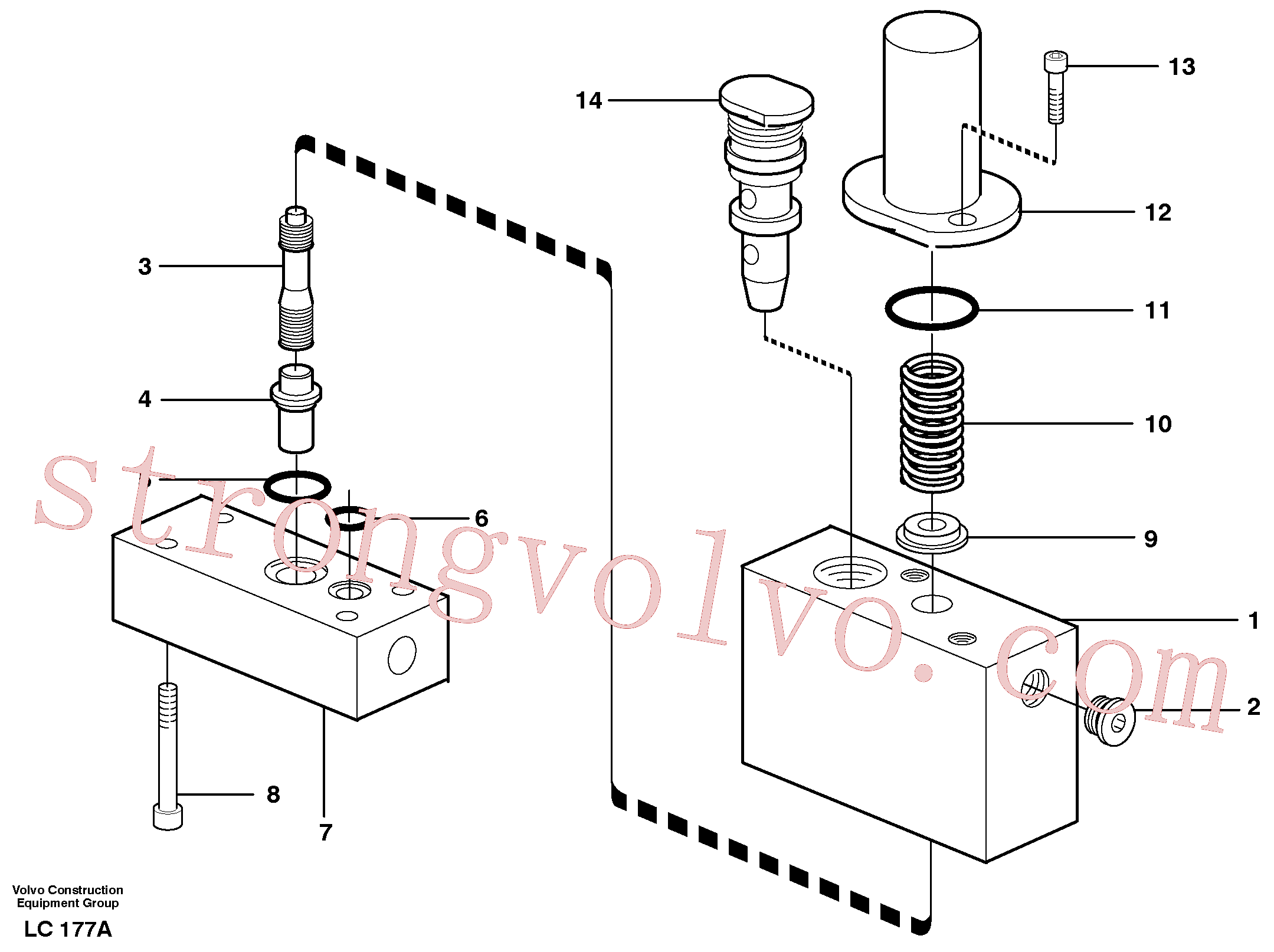 VOE14025495 Volvo(LC177A Montagem)