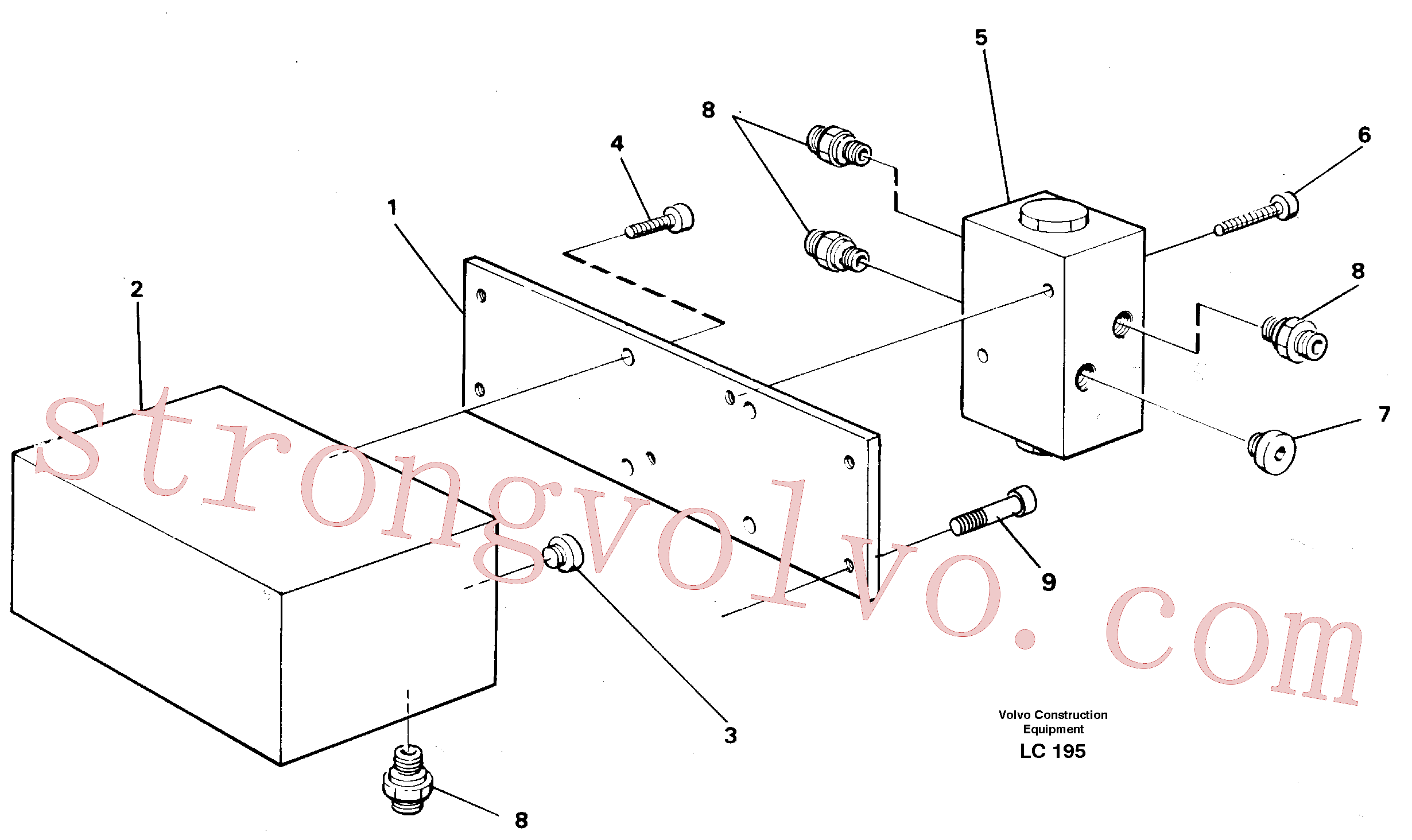 VOE14261203 Volvo(LC195 Montagem)