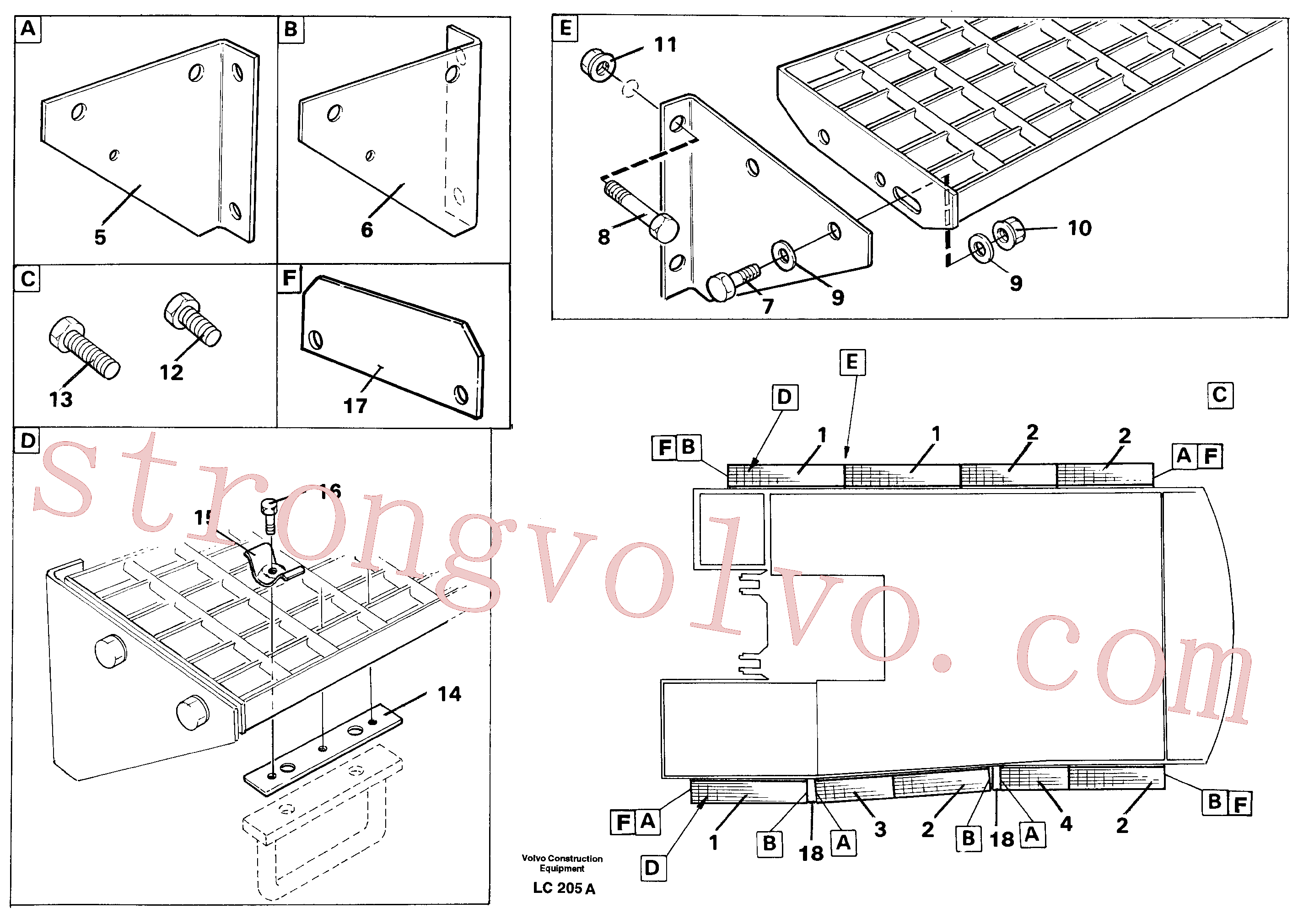 VOE14024218 Volvo(LC205A Montagem)