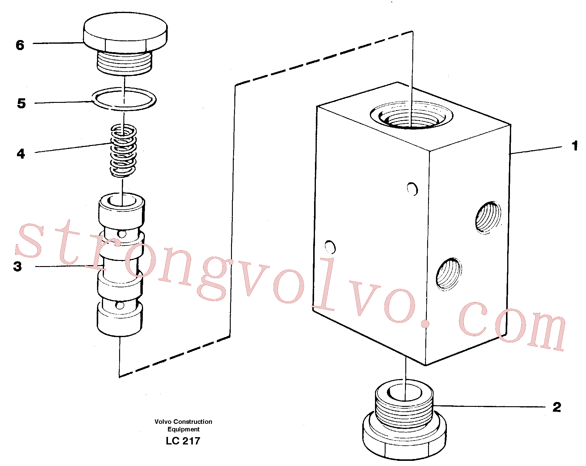 VOE14046520 Volvo(LC217 Montagem)