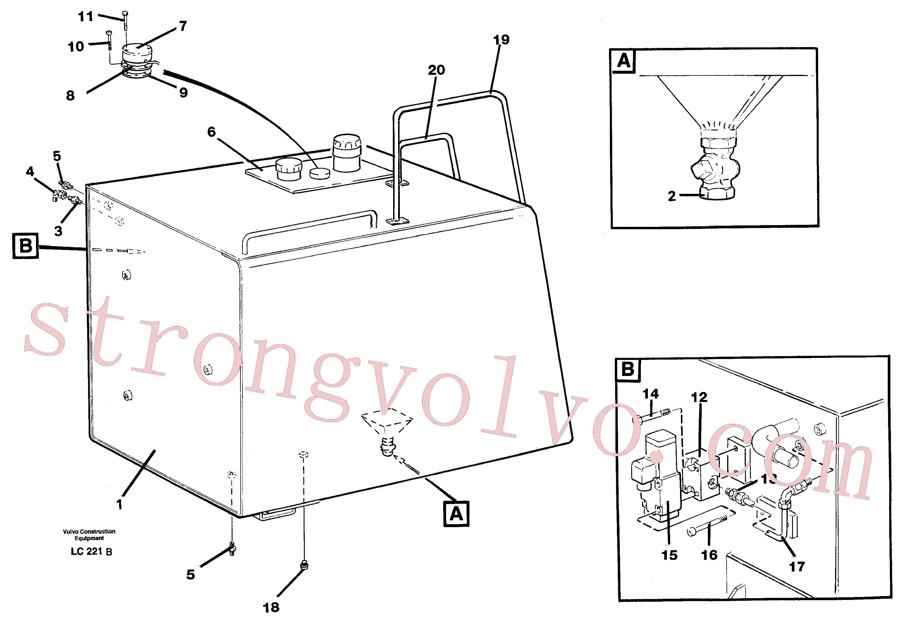 Volvo Montagem VOE14211931 Junta Acessórios