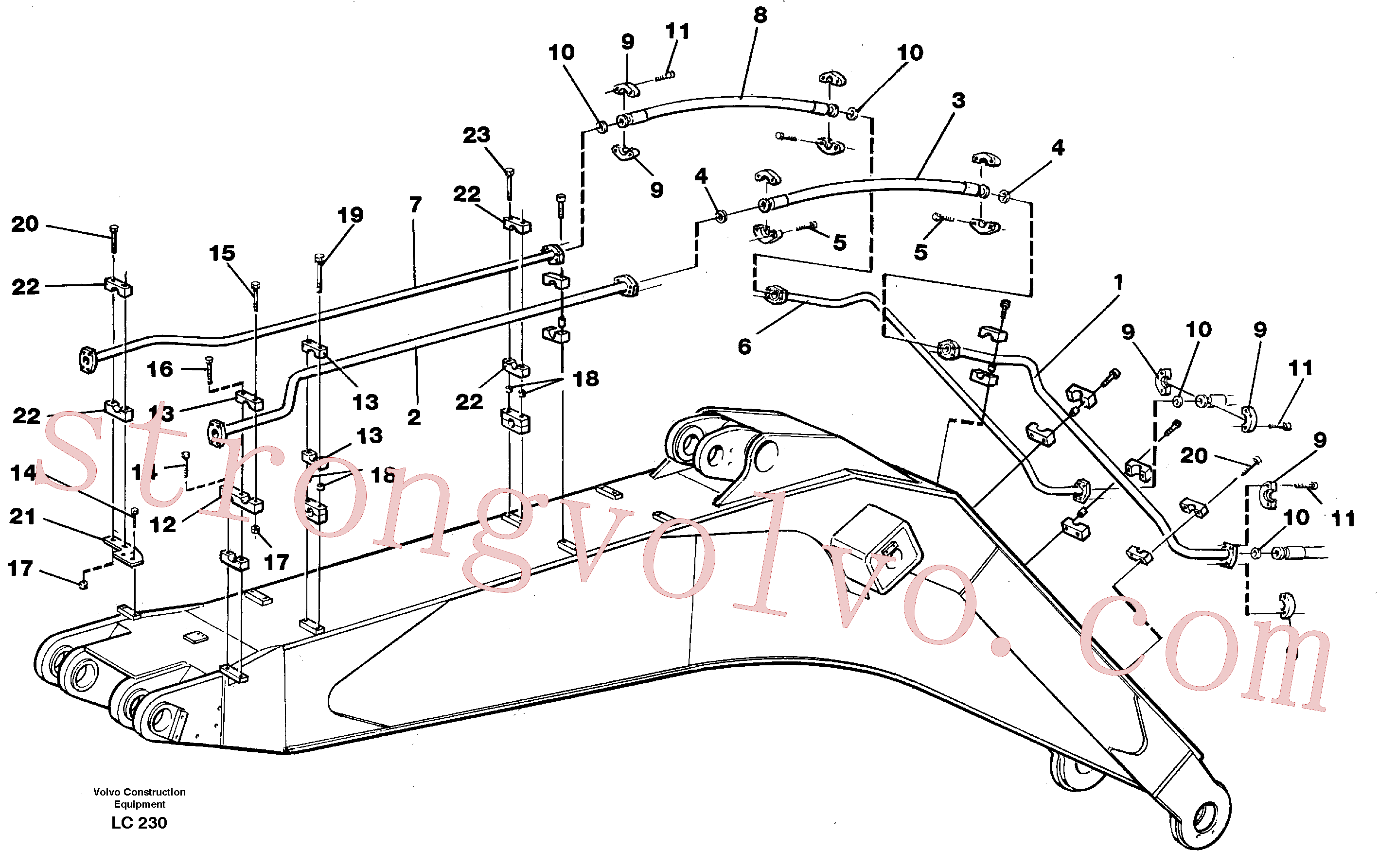 Volvo Montagem VOE14245646 Rockmaster/13 Acessórios