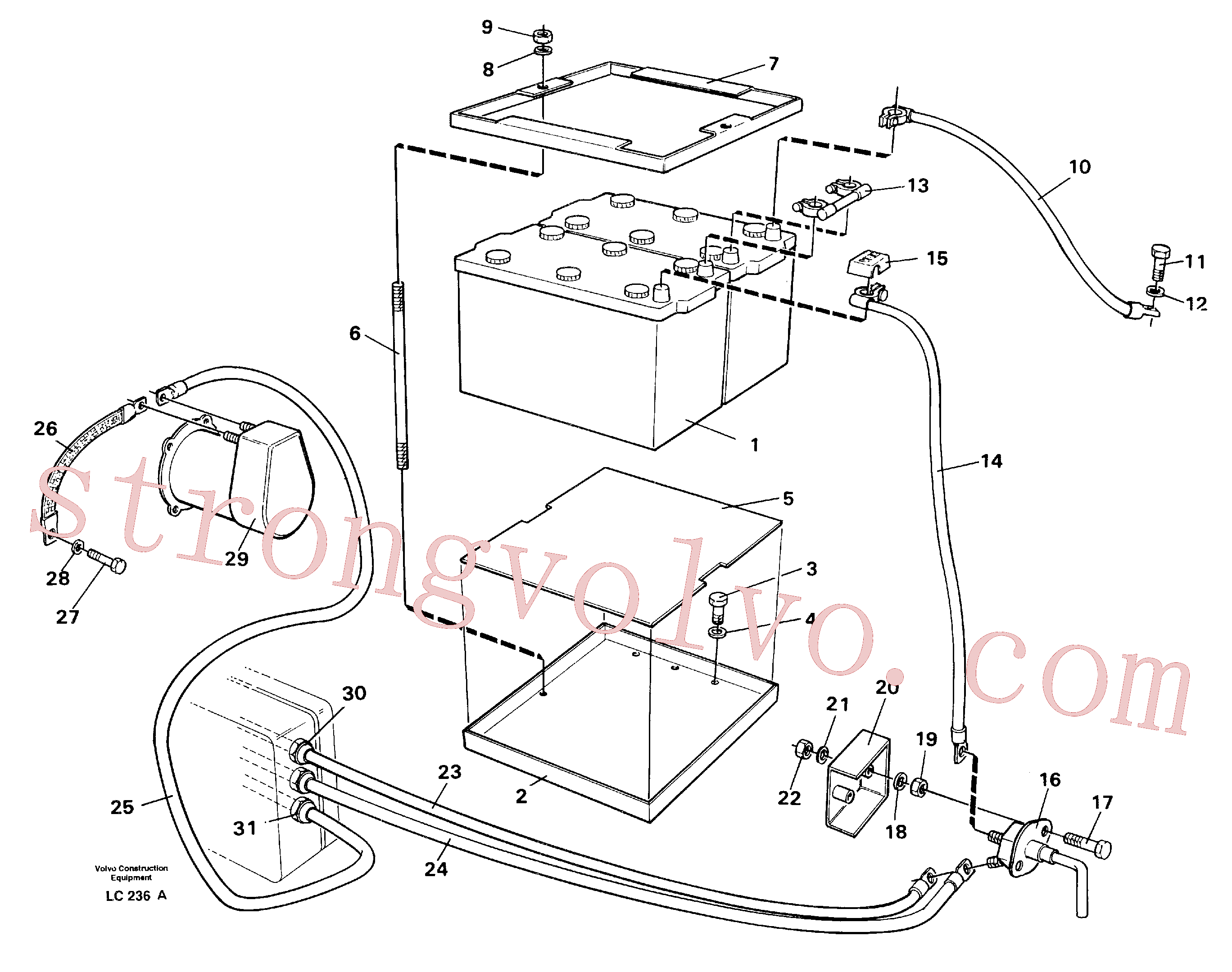 VOE14212904 Volvo(LC236A Montagem)