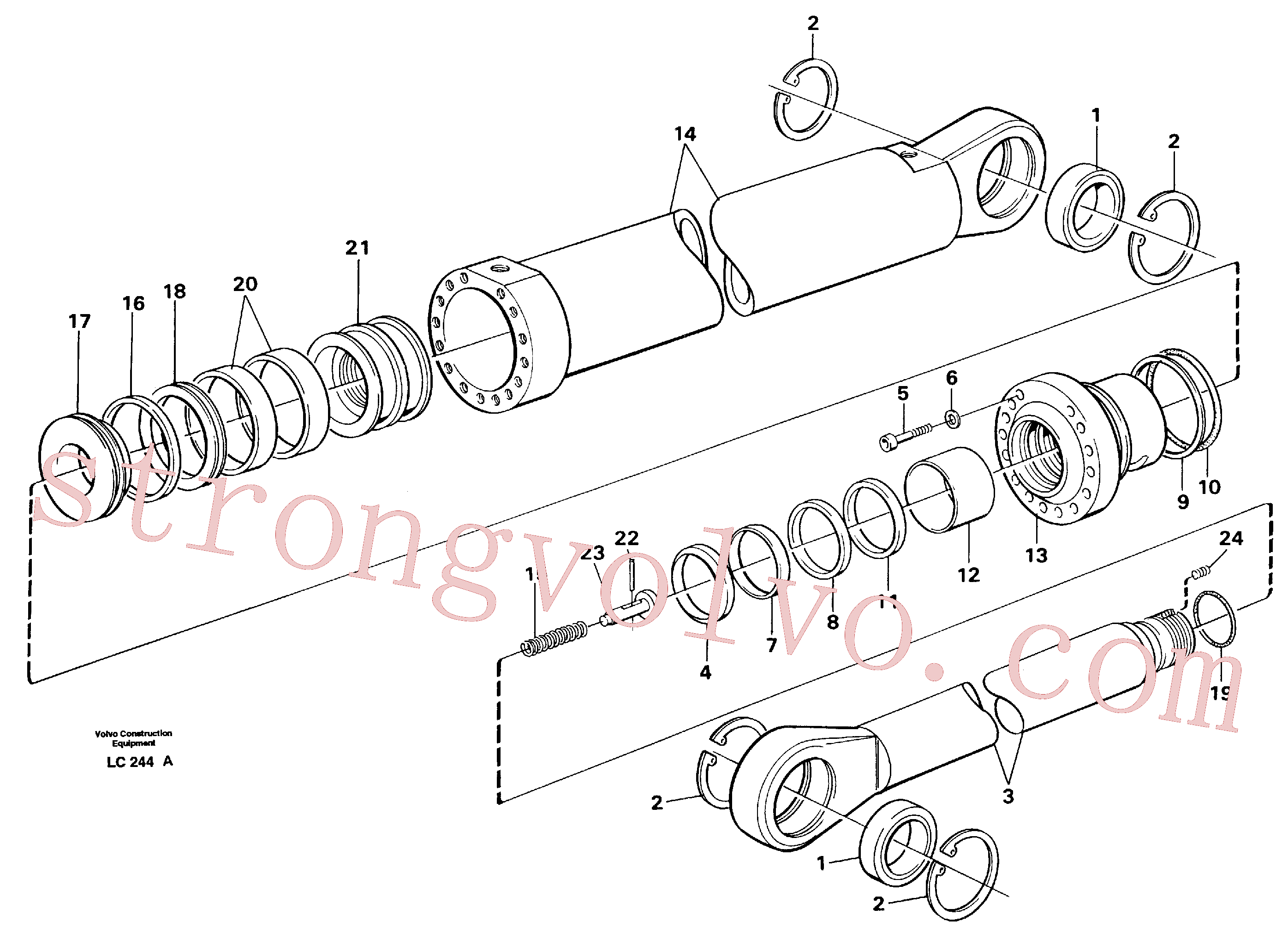 VOE14343419 Volvo(LC244A Montagem)