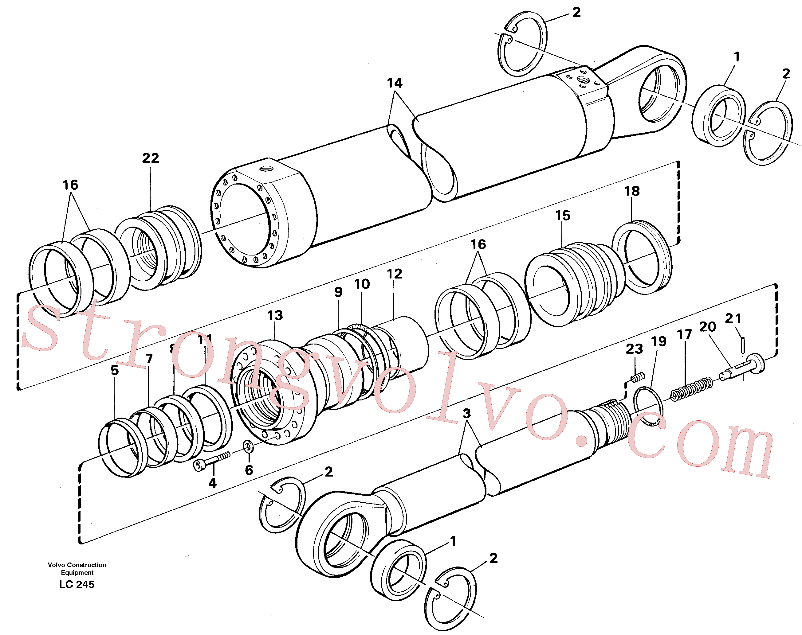 VOE14215449 Volvo(LC245 Montagem)