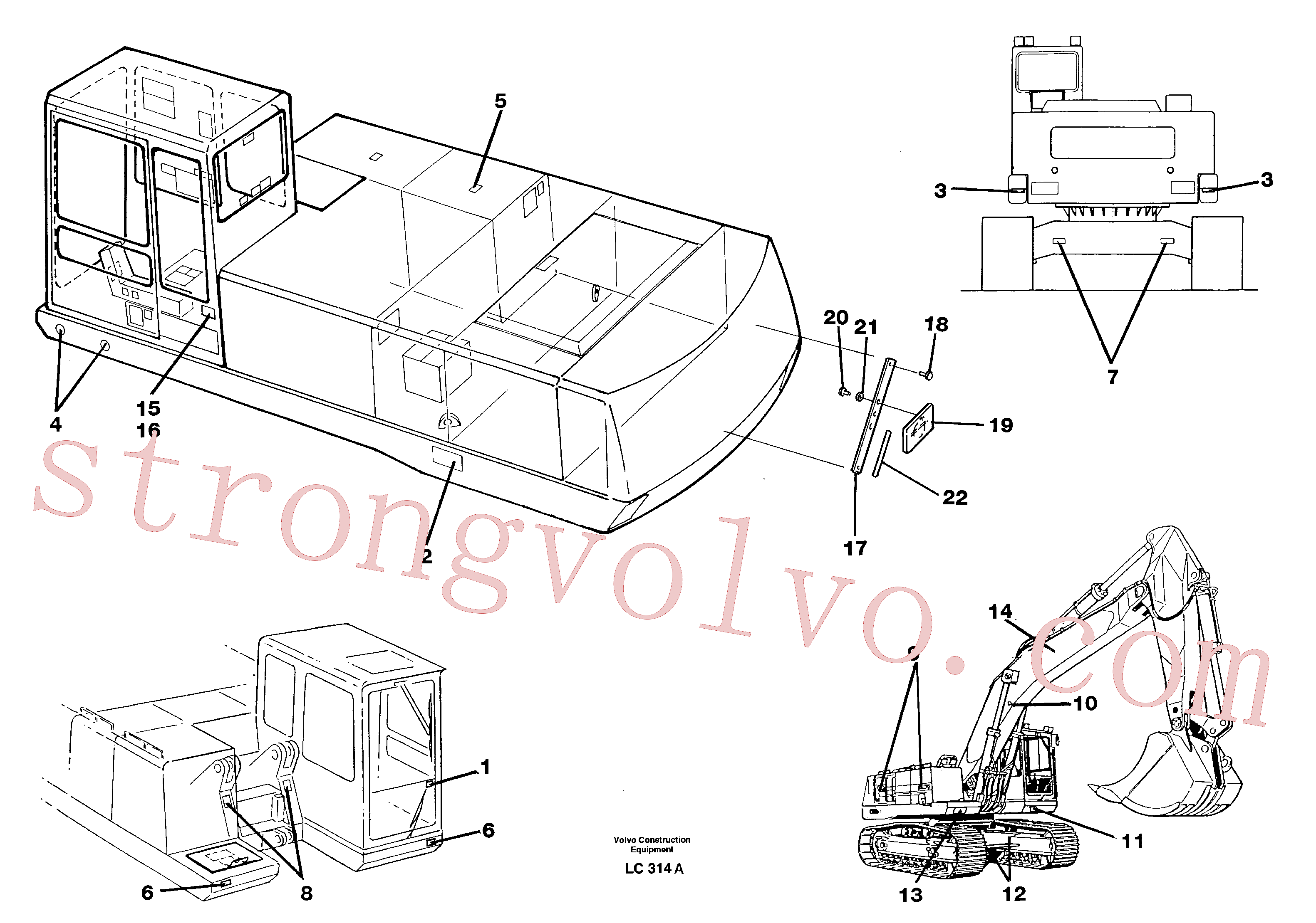 VOE4898495 Volvo(LC314A Montagem)