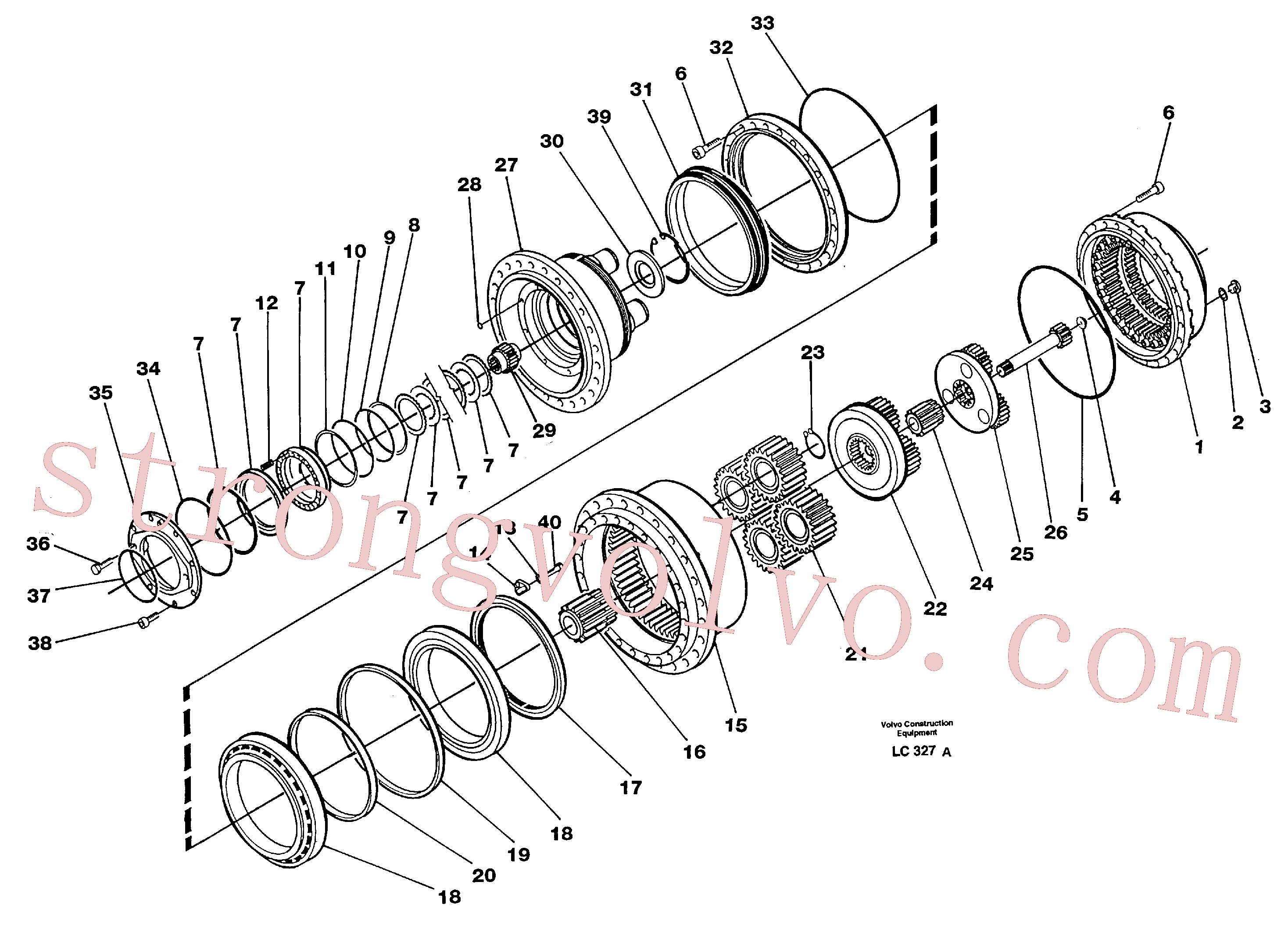 VOE11701199 Volvo(LC327A Montagem)