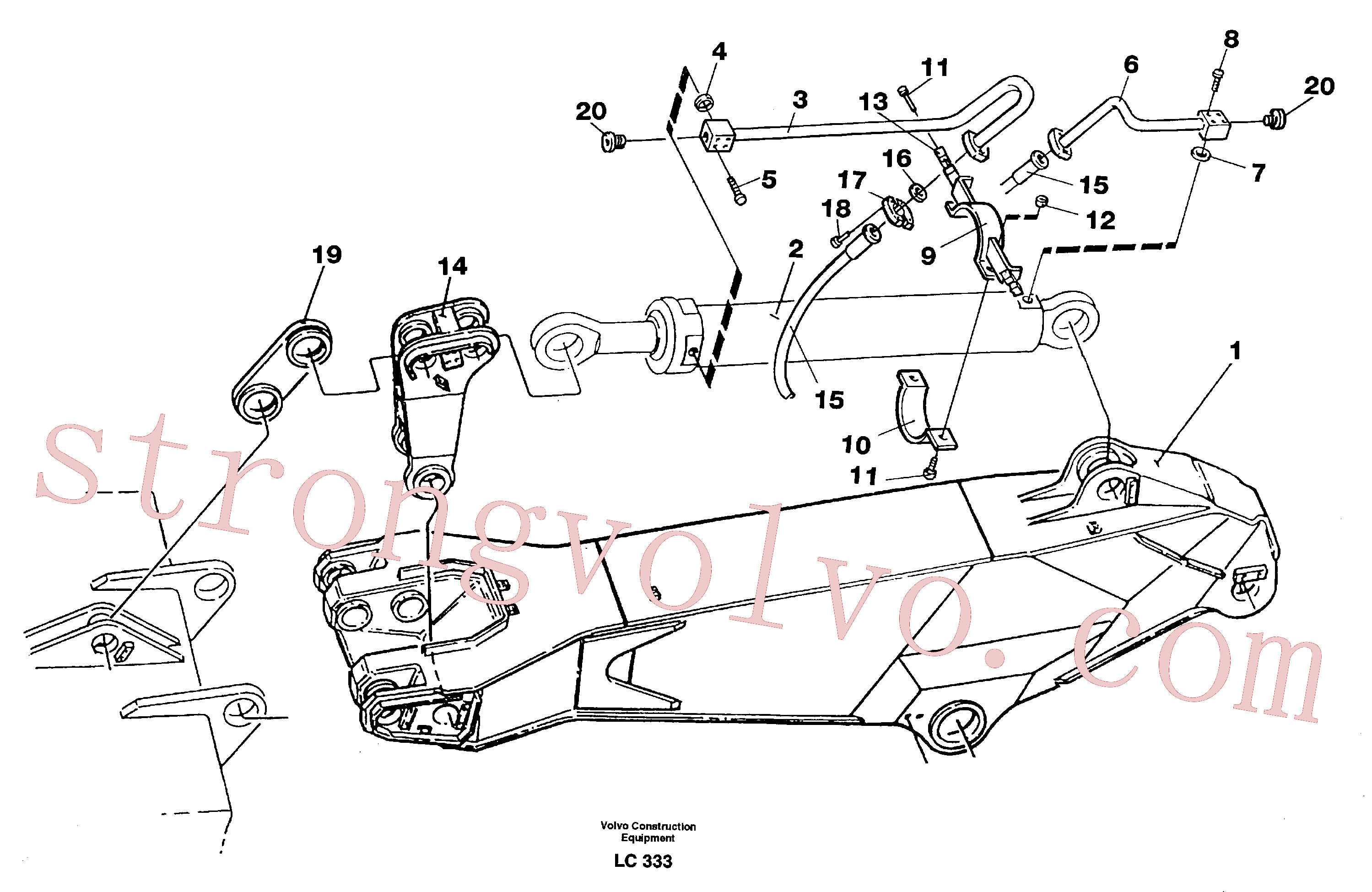 VOE11702960 Volvo(LC333 Montagem)