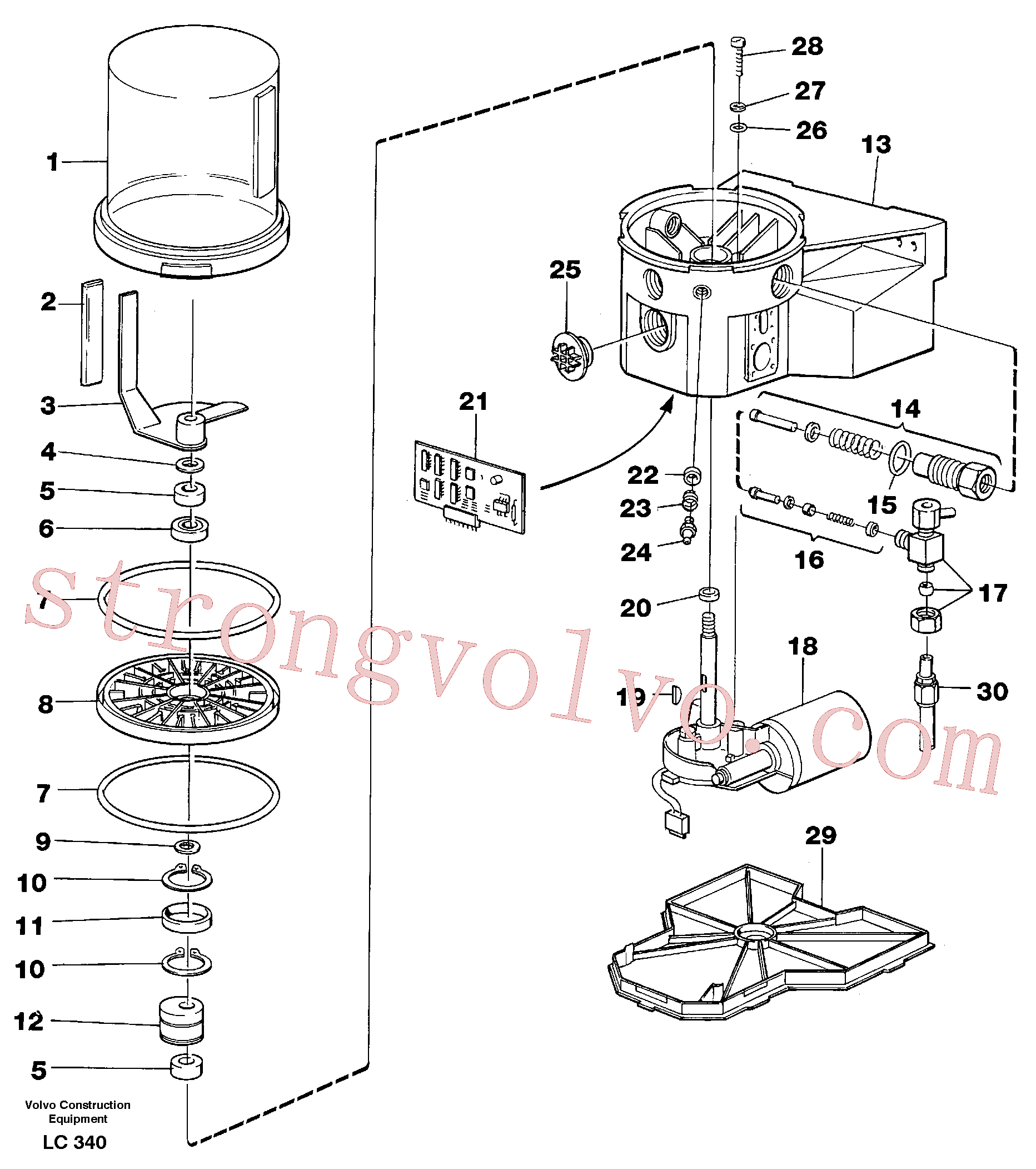 VOE11701484 Volvo(LC340 Montagem)
