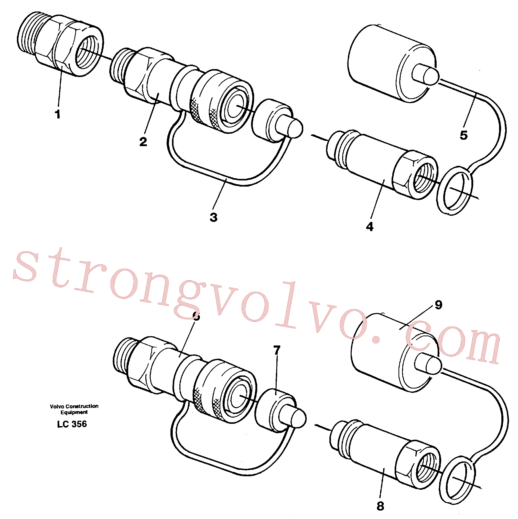VOE4854134 Volvo(LC356 Montagem)