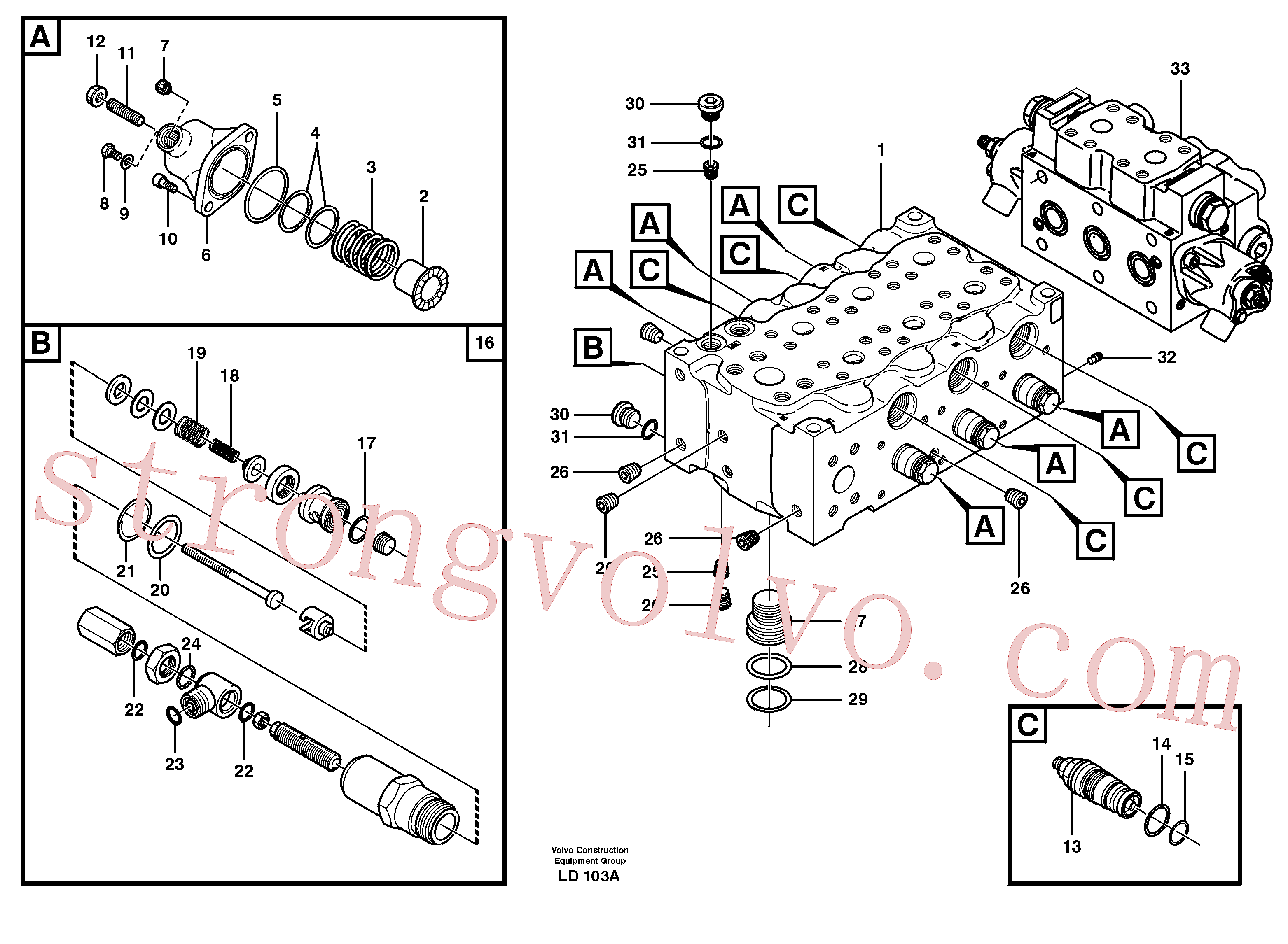 VOE11704840 Volvo(LD103A Montagem)