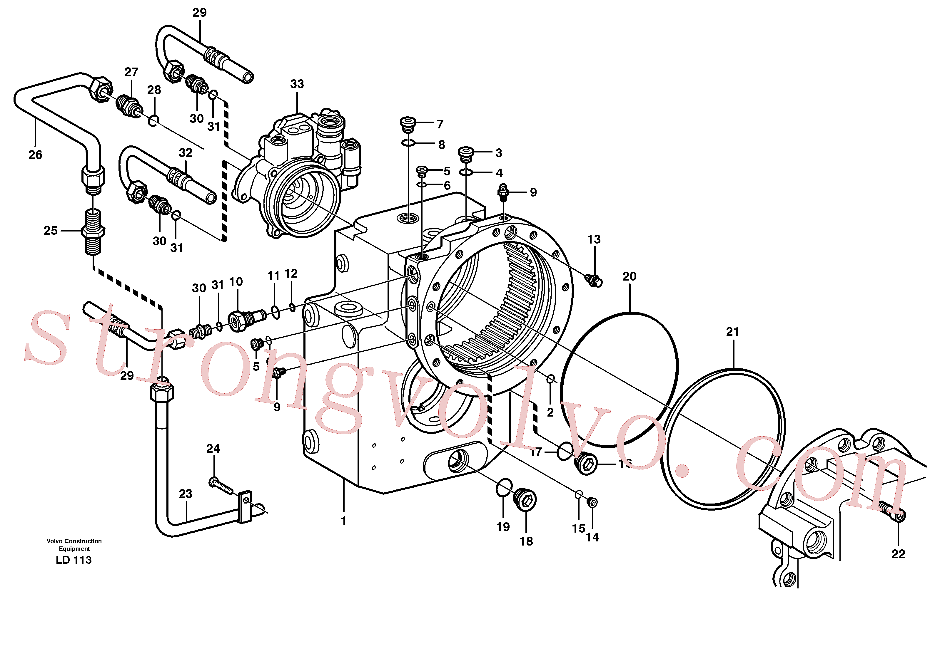 SA8220-03600 Volvo(LD113 Montagem)