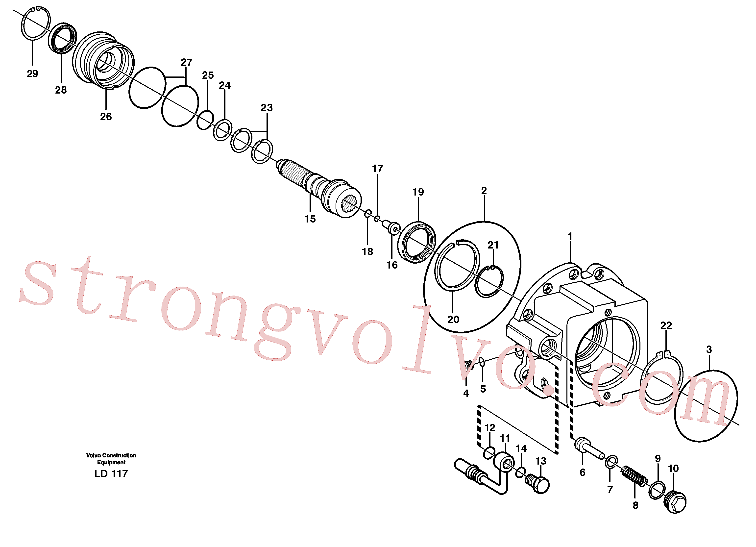 SA8220-05610 Volvo(LD117 Montagem)