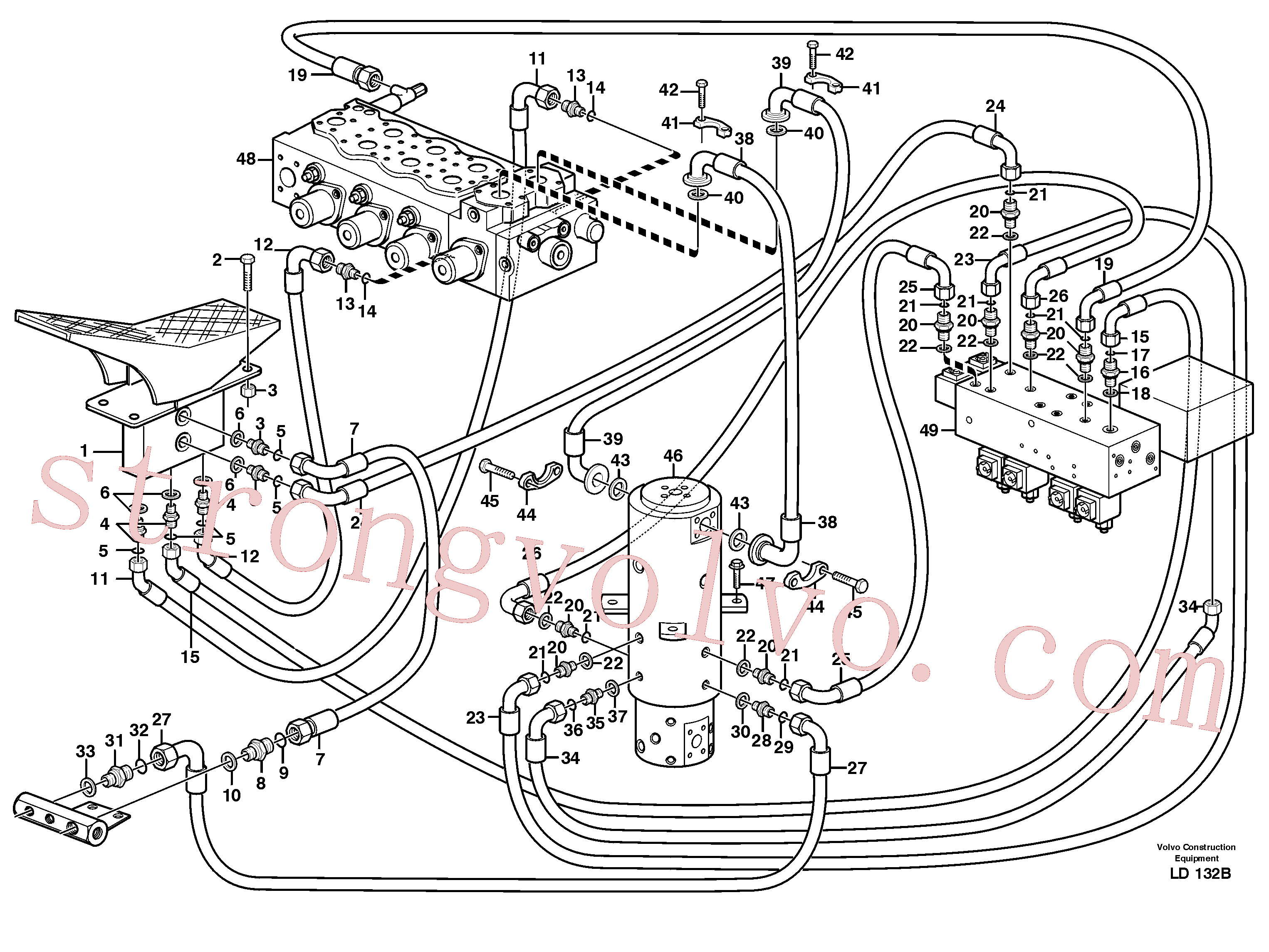 VOE14378831 Volvo(LD132B Montagem)