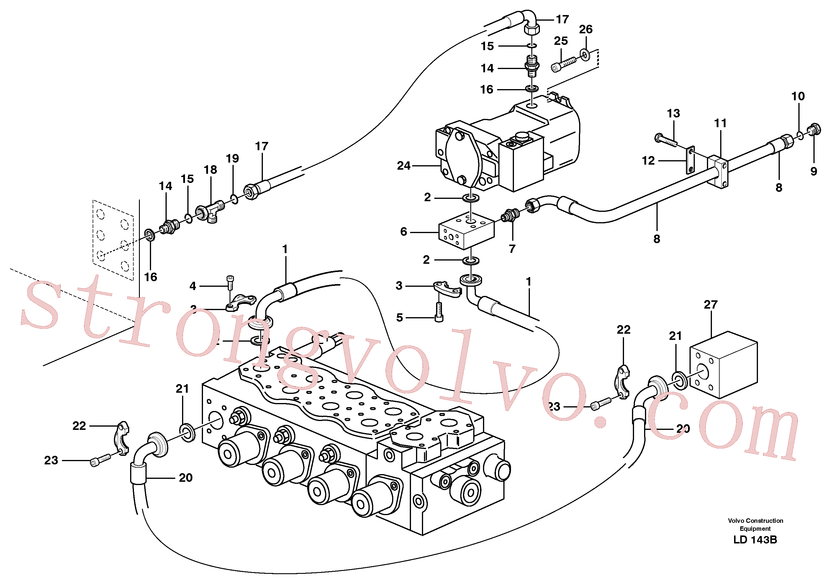 VOE14378764 Volvo(LD143B Montagem)