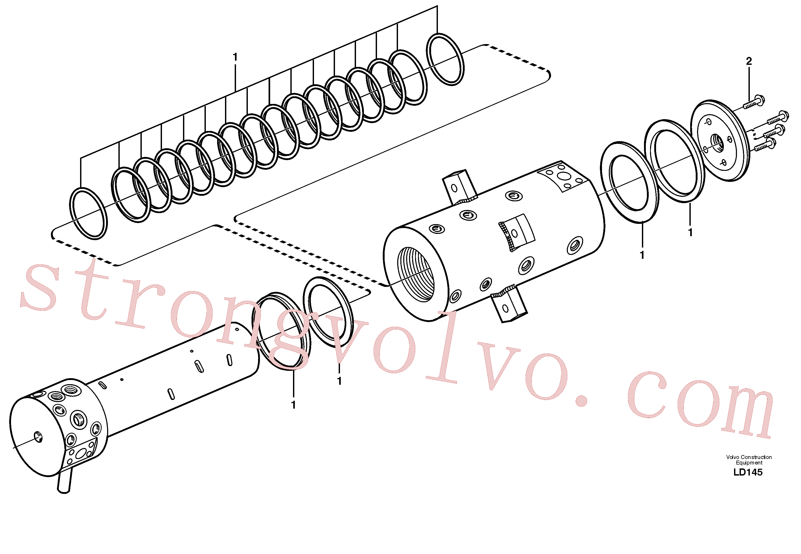 VOE11705576 Volvo Rótula(LD145 Montagem)