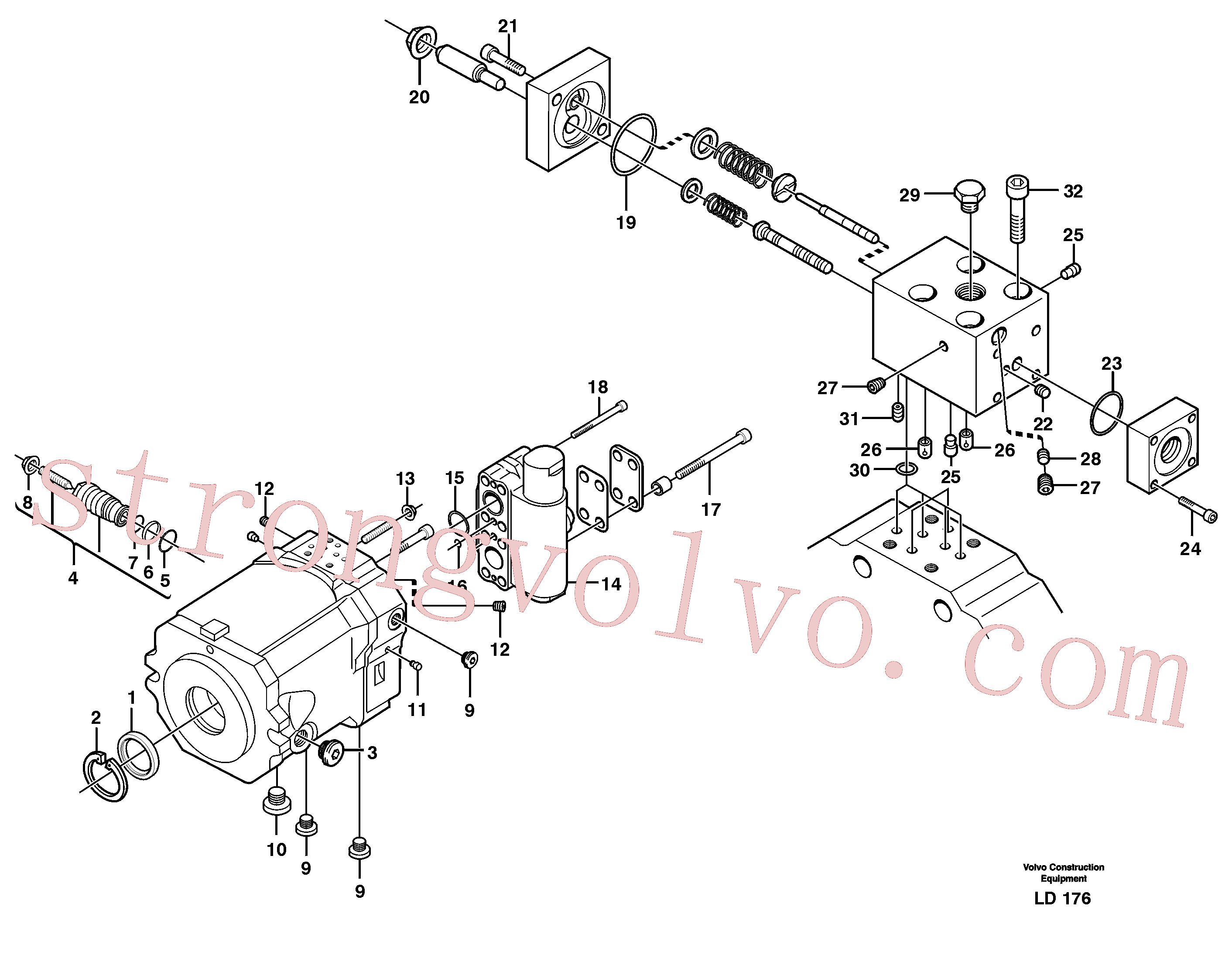 VOE11705605 Volvo(LD176 Montagem)