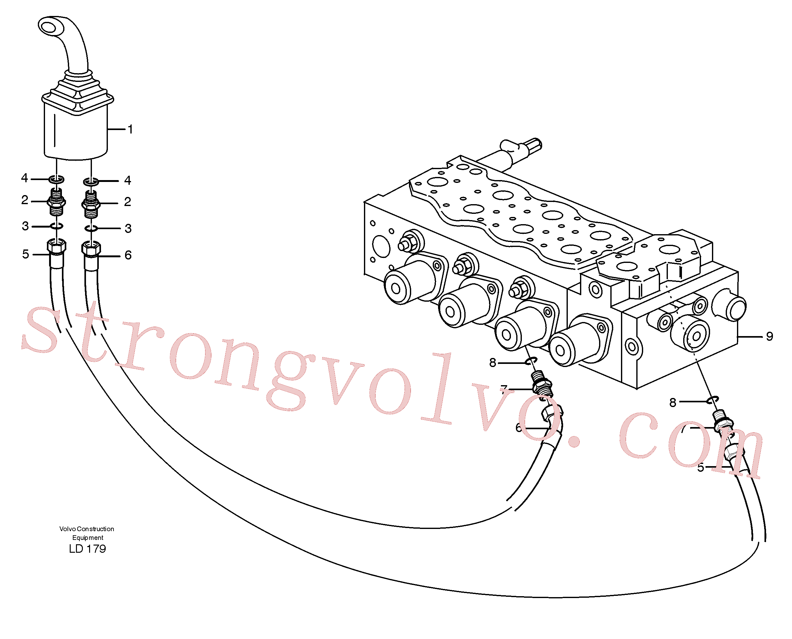 VOE14346784 Volvo(LD179 Montagem)