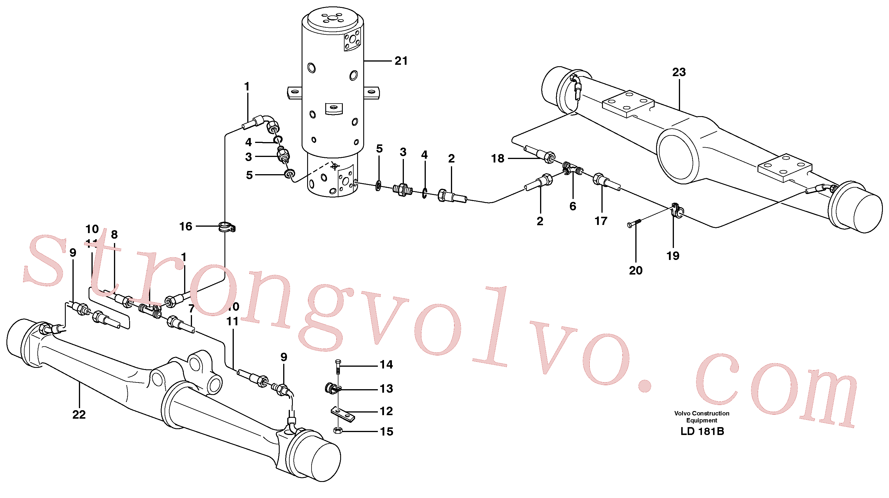 VOE14370248 Volvo(LD181B Montagem)