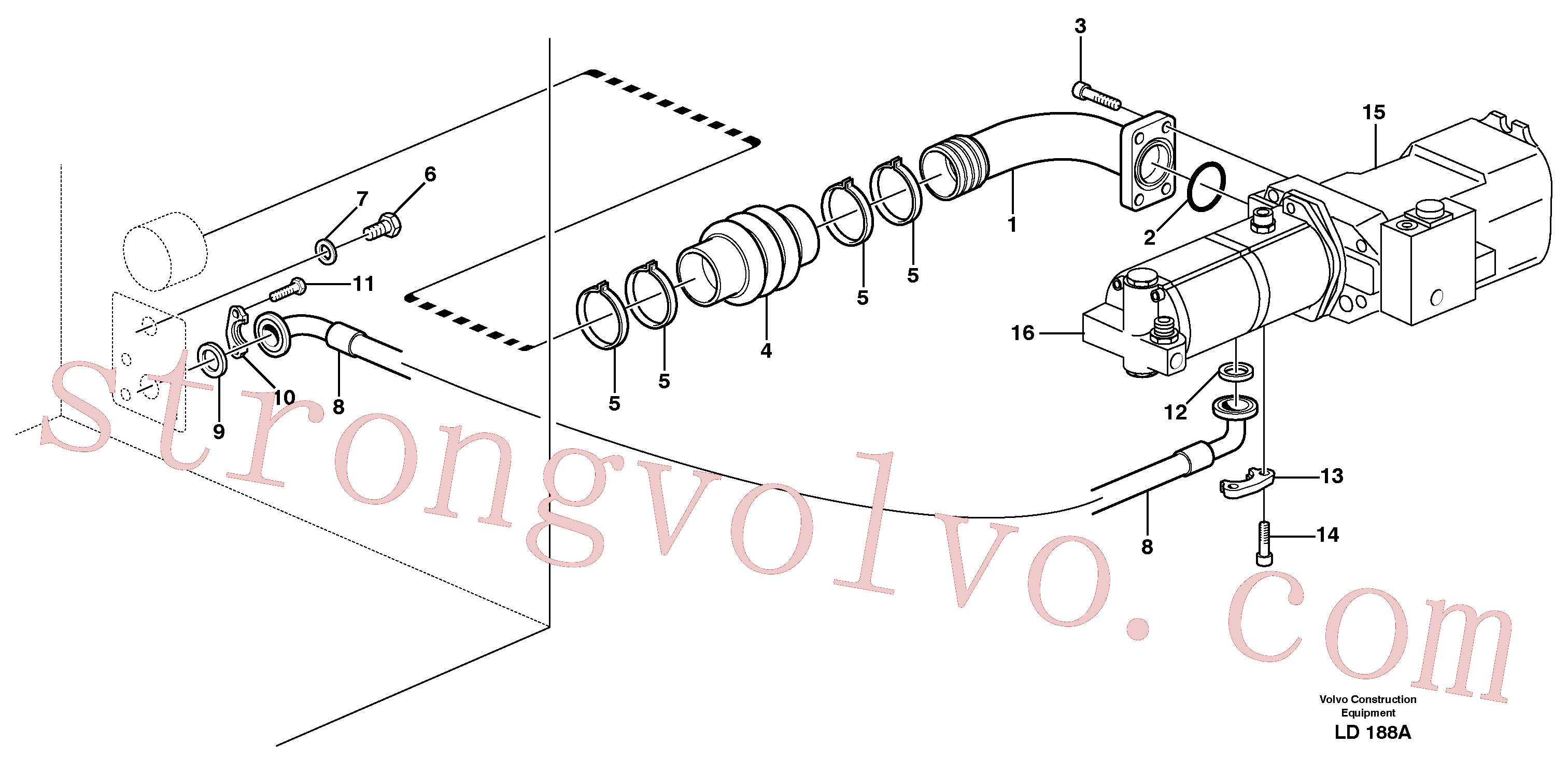 VOE14370095 Volvo(LD188A Montagem)